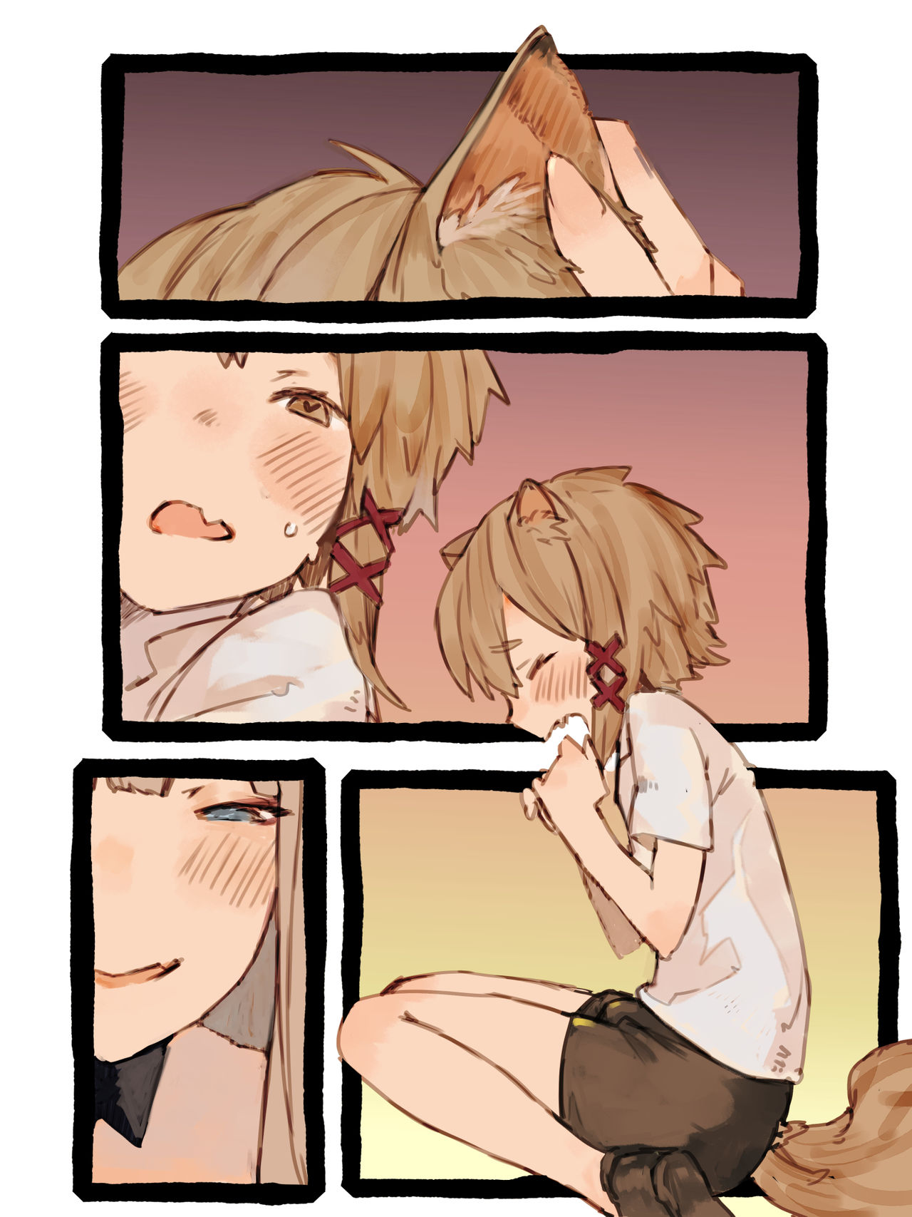 [けもみん之助] キィとハク