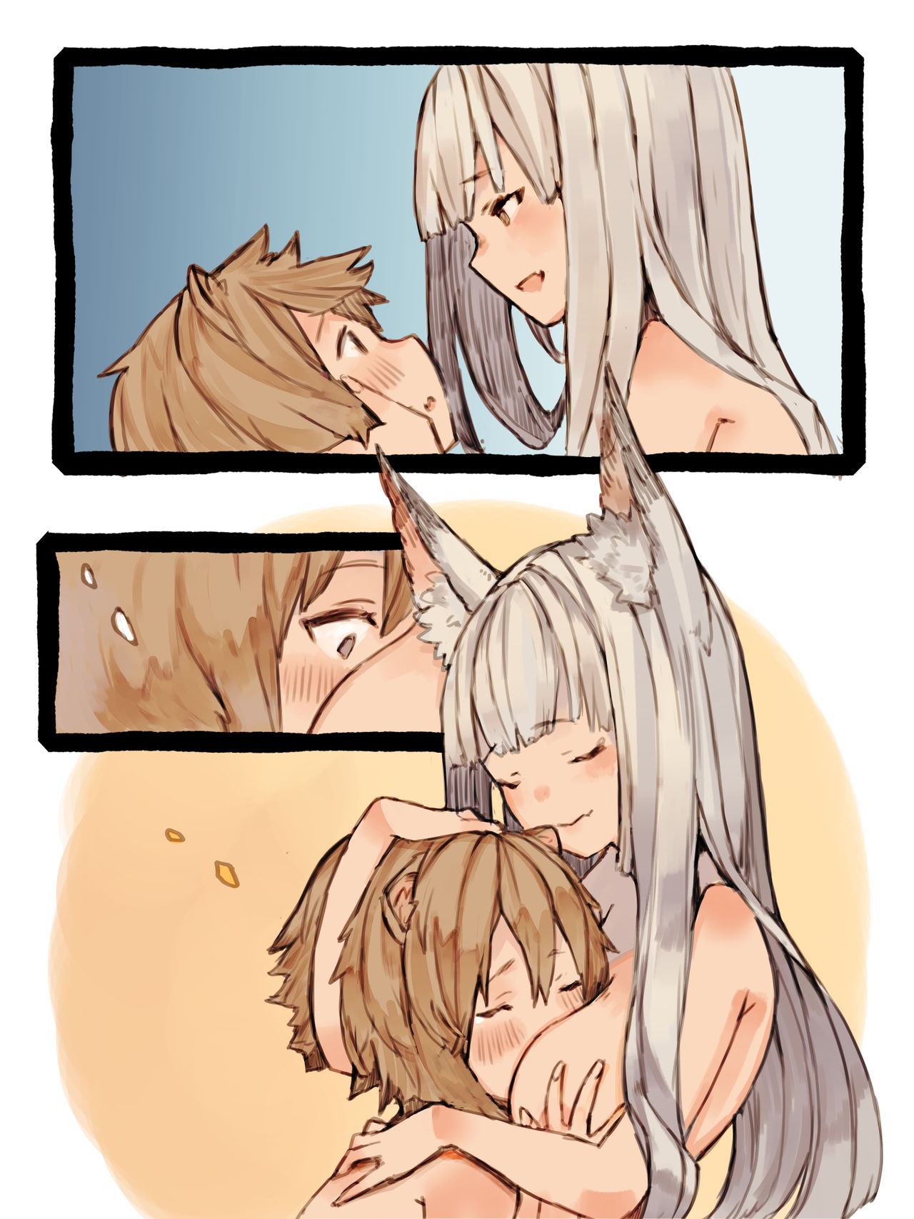 [けもみん之助] キィとハク