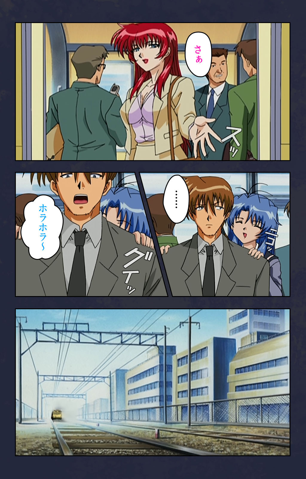 [デジタルワークス] 【フルカラー成人版】痴漢電車 完全版