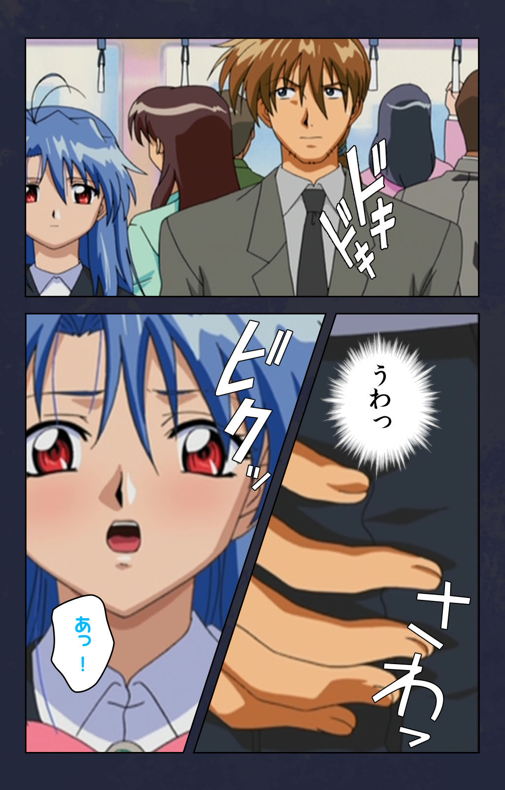 [デジタルワークス] 【フルカラー成人版】痴漢電車 完全版