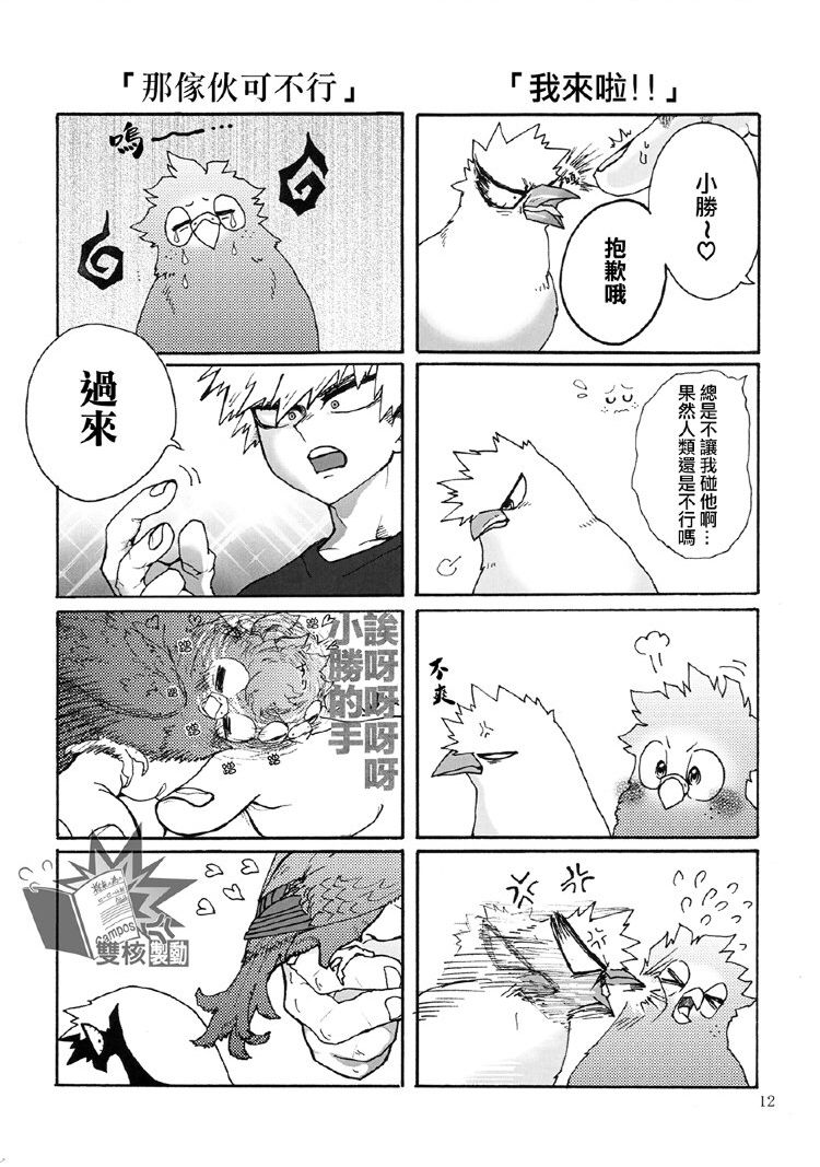 (どうやら出番のようだ!19) [ぬくぬく夜の巣穴 (の氏)] 愛と鳥の欲望奇譚 (僕のヒーローアカデミア) [中国翻訳]