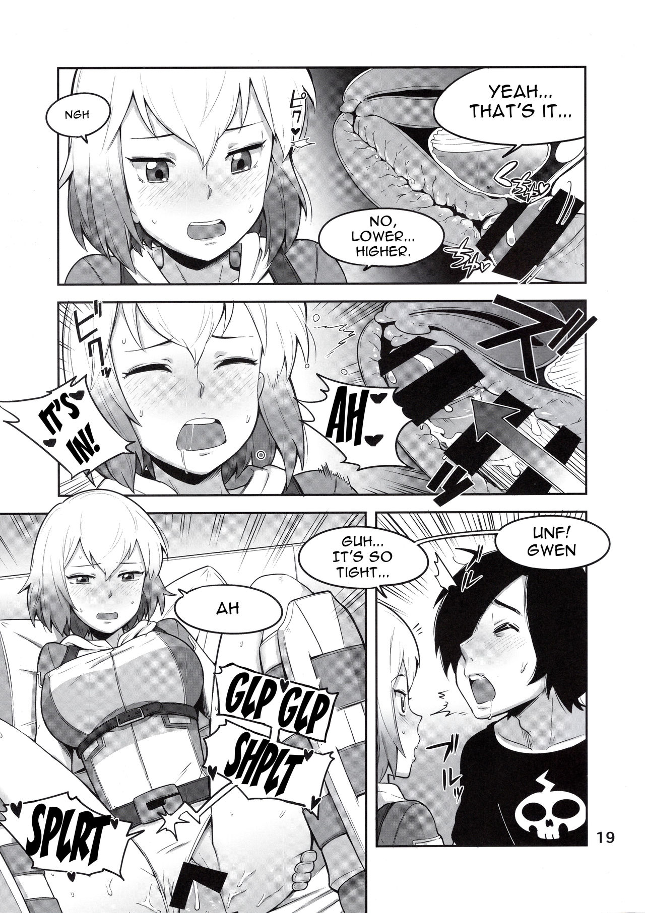 (C97) [こたう (ボウイナイフ)] グウェンプーノレ (私たちイチャラブしました) (Gwenpool) [英訳]