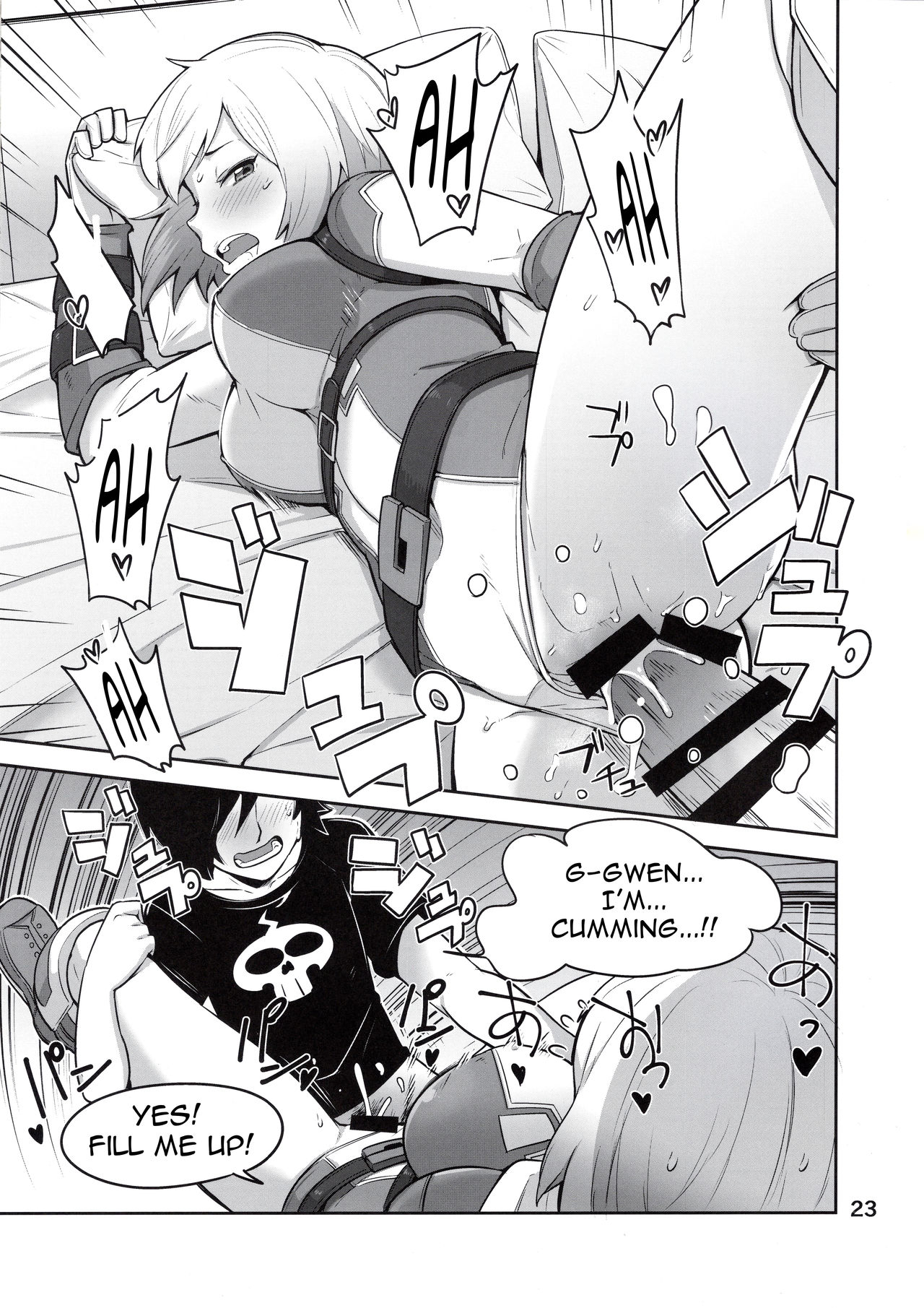 (C97) [こたう (ボウイナイフ)] グウェンプーノレ (私たちイチャラブしました) (Gwenpool) [英訳]