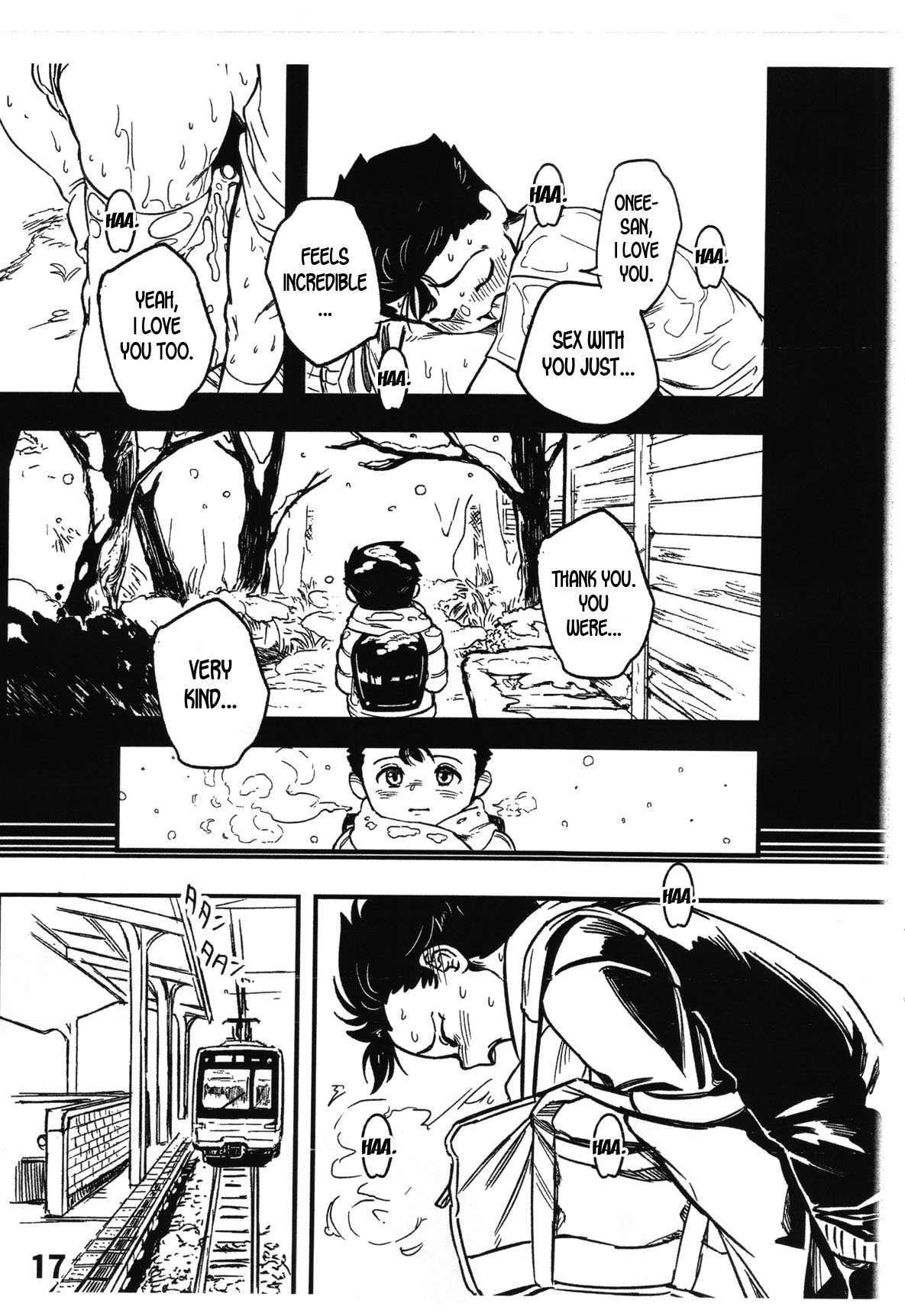 (C97) [まもるスープ (MAMO)] 僕が好きだった人。 [英訳]