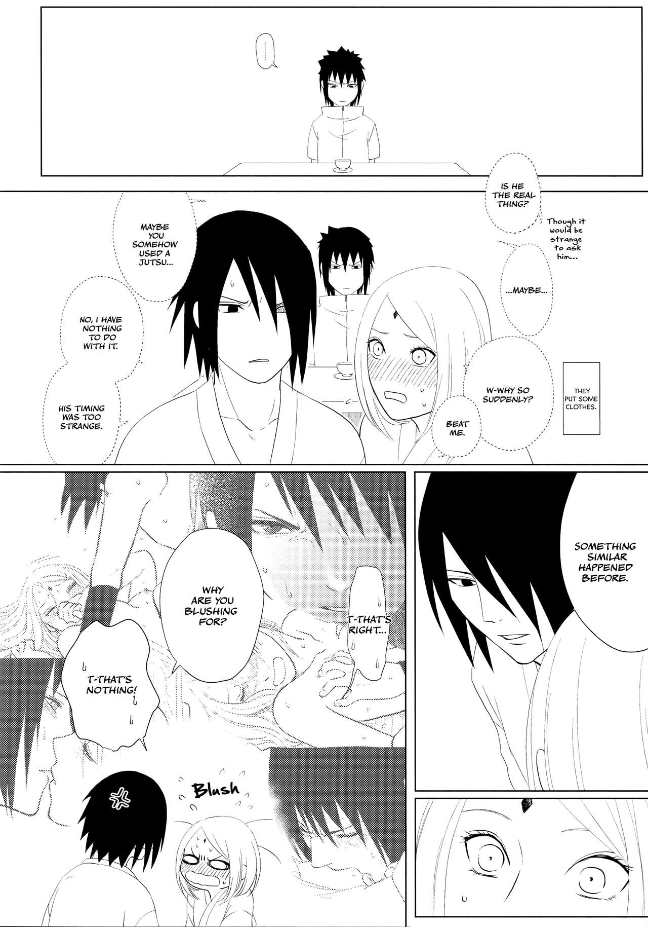(全忍集結10) [藤井屋の鮭弁 (さけとば)] S to S (NARUTO -ナルト-) [英訳]