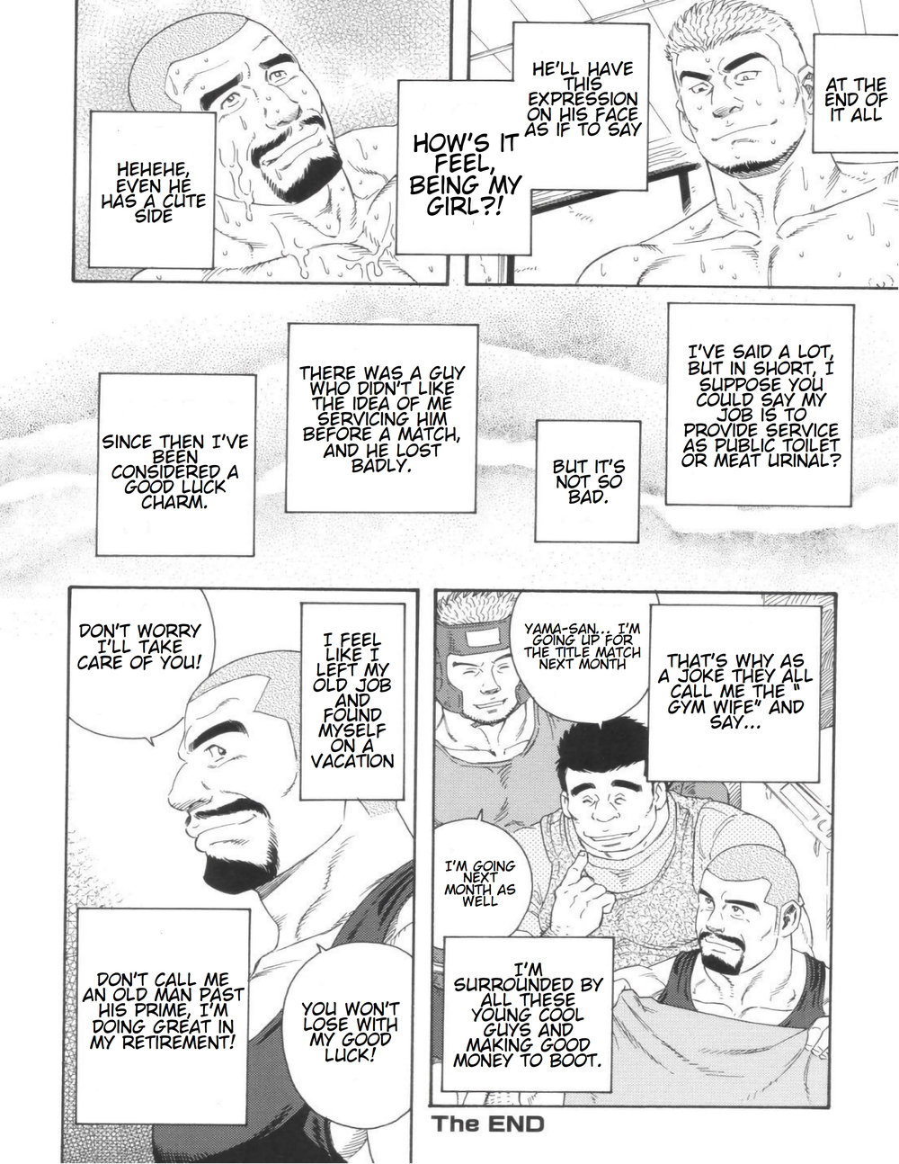 [田亀源五郎] 転職 (筋肉奇譚) [英訳]