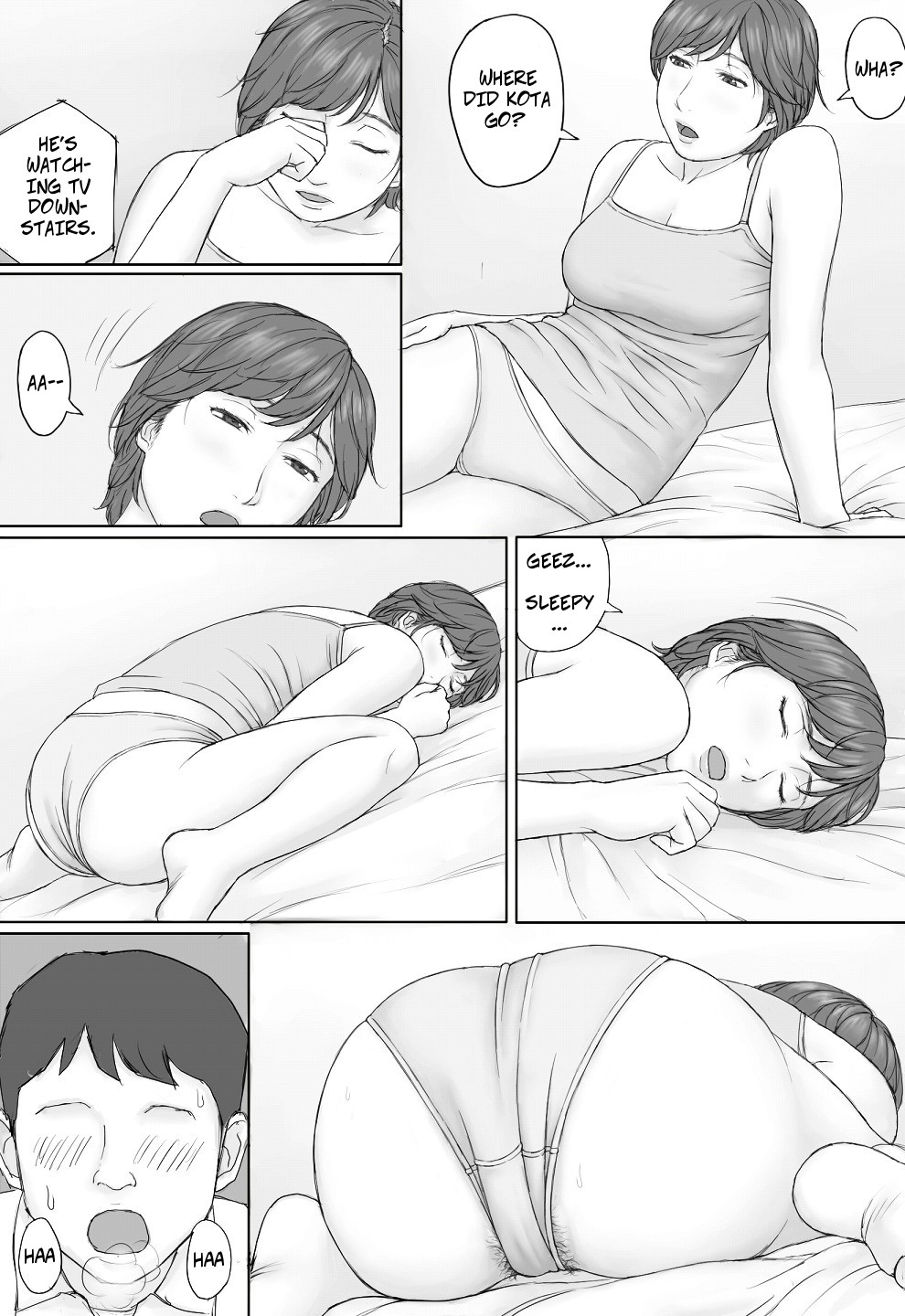 [マンガジゴク] ミカさんの話 [英訳]