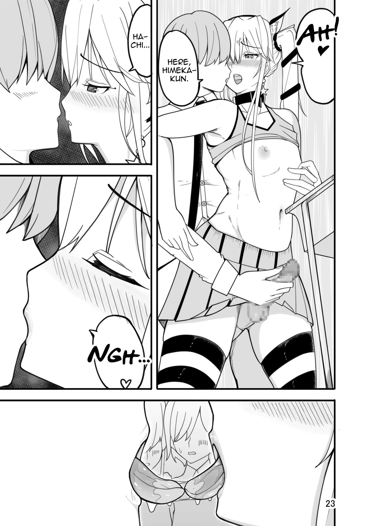 [牙を剥く (バア)] 悪い子♂は女装でイジメ返し!? [英訳]