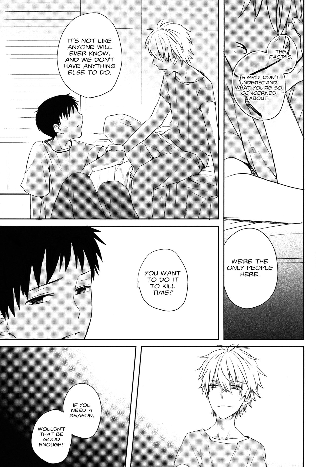 [AKA-MISO (まめむ)] ふたりぼっち (新世紀エヴァンゲリオン) [2014-03-16] [英訳]