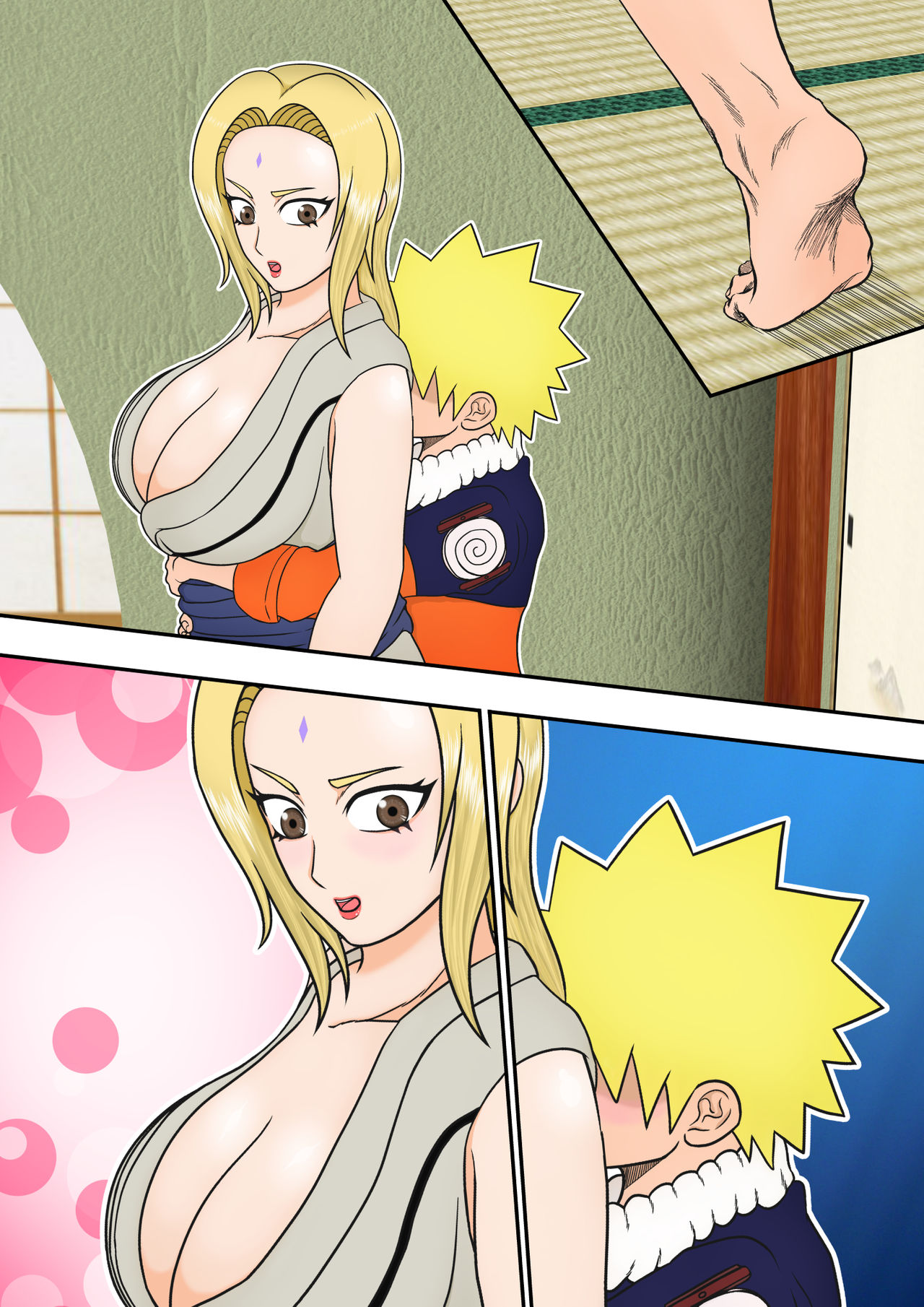 [あさぎん堂 (浅倉ギン)] ツナデの性教育 2 ～陥落編～ (NARUTO -ナルト-)