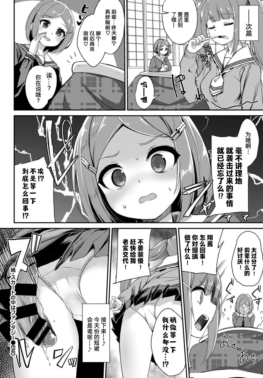 [ぬんぬ] 続・スカートの中はファンタジー (COMIC BAVEL 2019年12月号) [中国翻訳] [DL版]