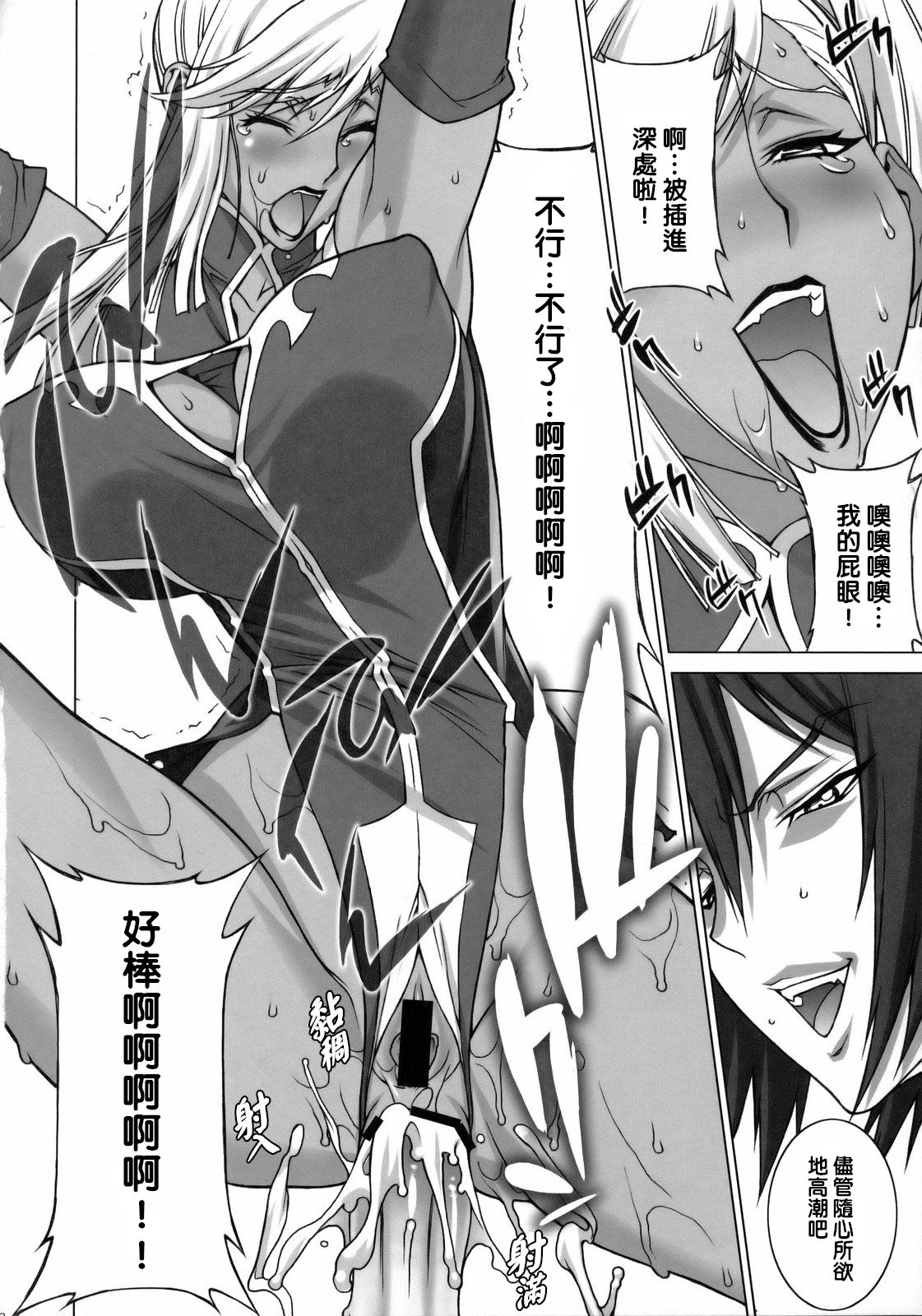 (C75) [もっちー王国 (もっちー)] 罪と罰 (コードギアス 反逆のルルーシュ) [中国翻訳]