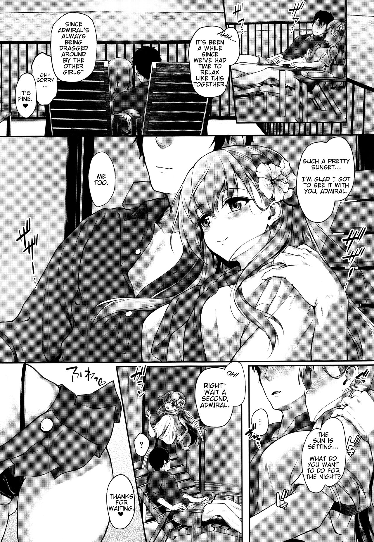 (C96) [ゆうさりつかた (淡夢)] 鈴谷とコスリゾート! (艦隊これくしょん -艦これ-) [英訳]
