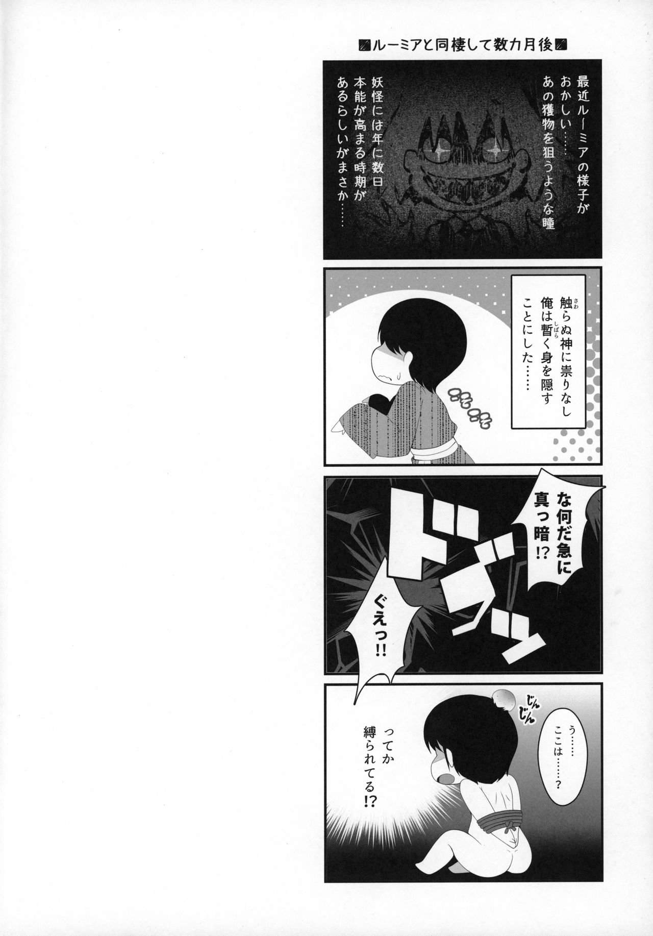 (秋季例大祭6) [アイコトバコ (ごりやく)] ルーミアがドピュドピュピュッピュ搾り取ってあげる (東方Project)