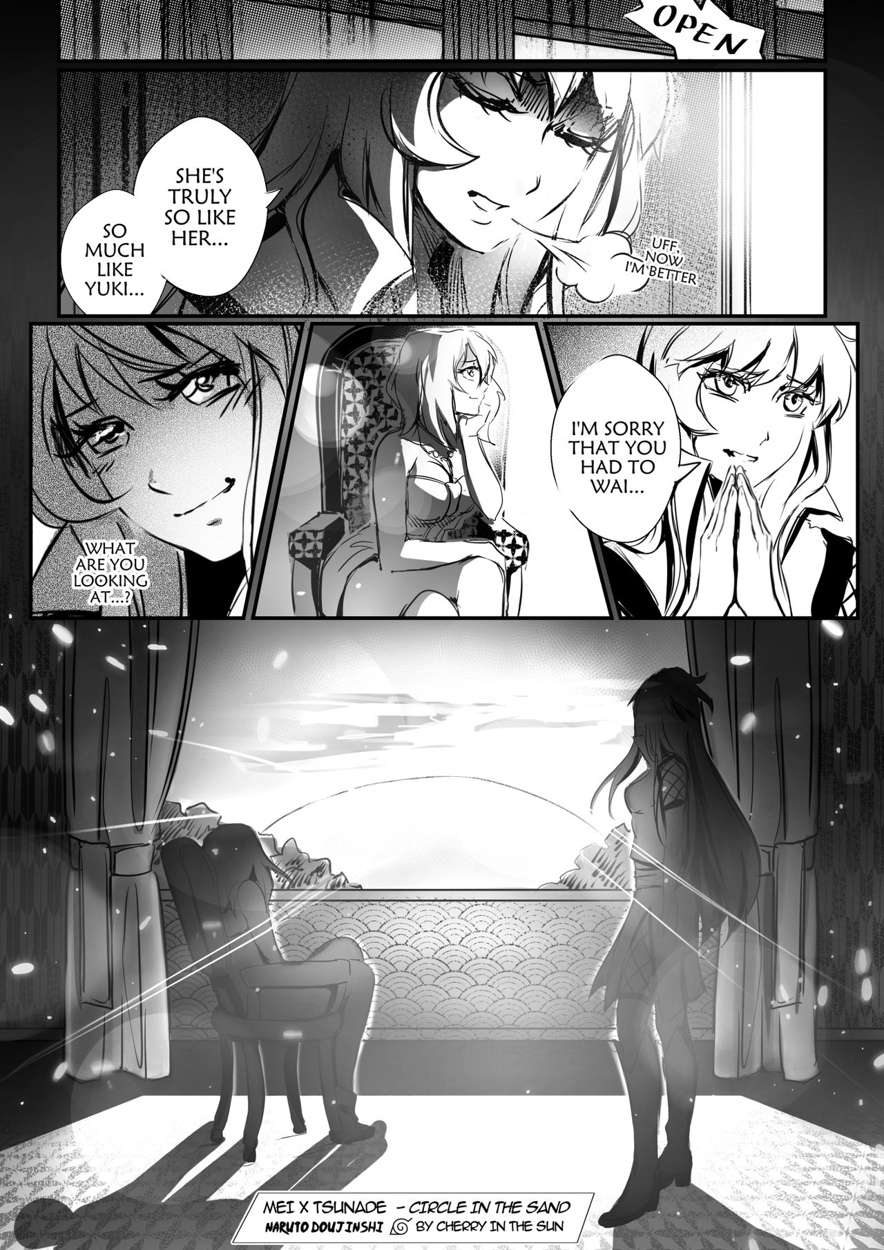 [CherryInTheSun] Circle in the Sand (NARUTO -ナルト-) [英語]