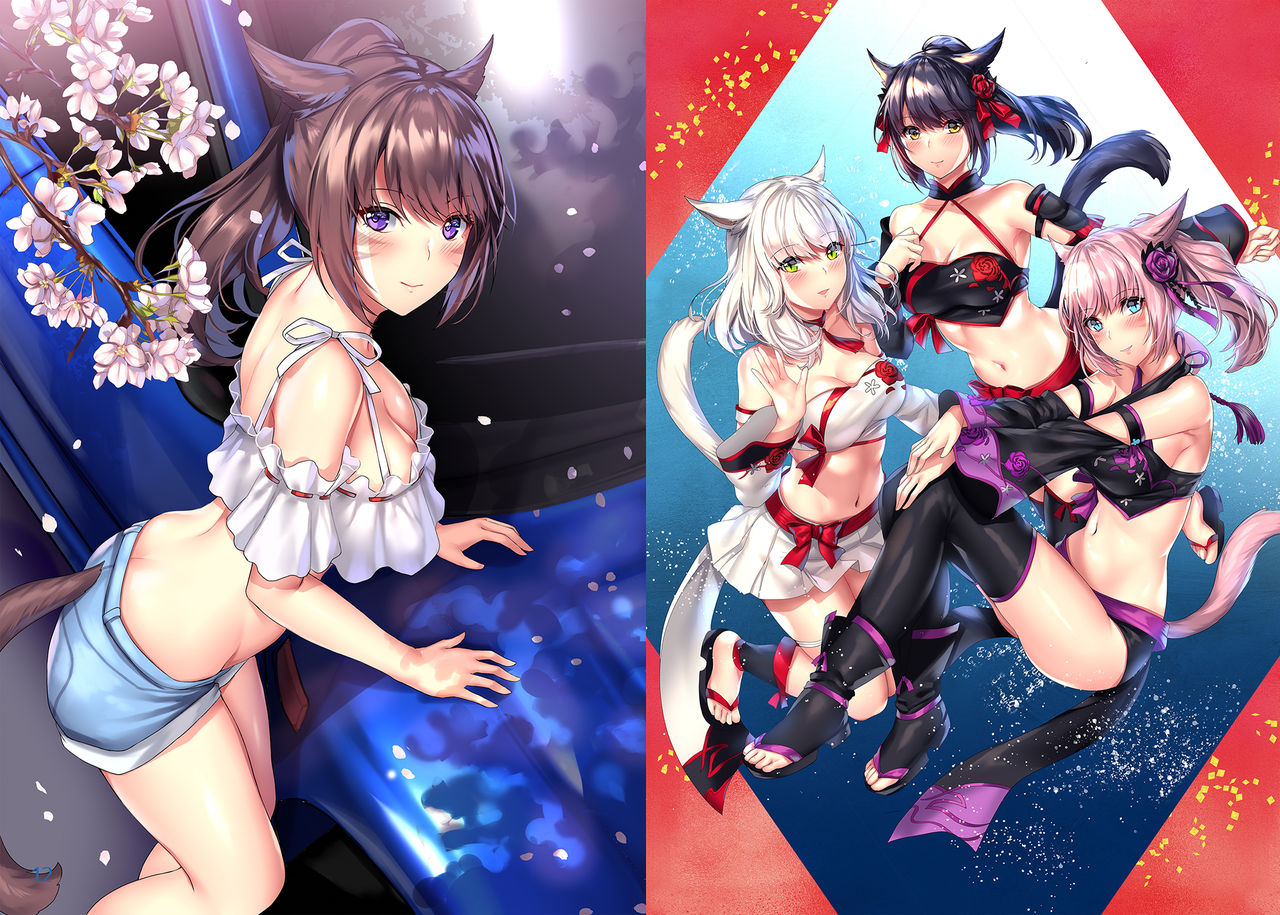 [らいおんおいる (或真じき)] みこってみずぎぼん!!2 (ファイナルファンタジーXIV) [DL版]