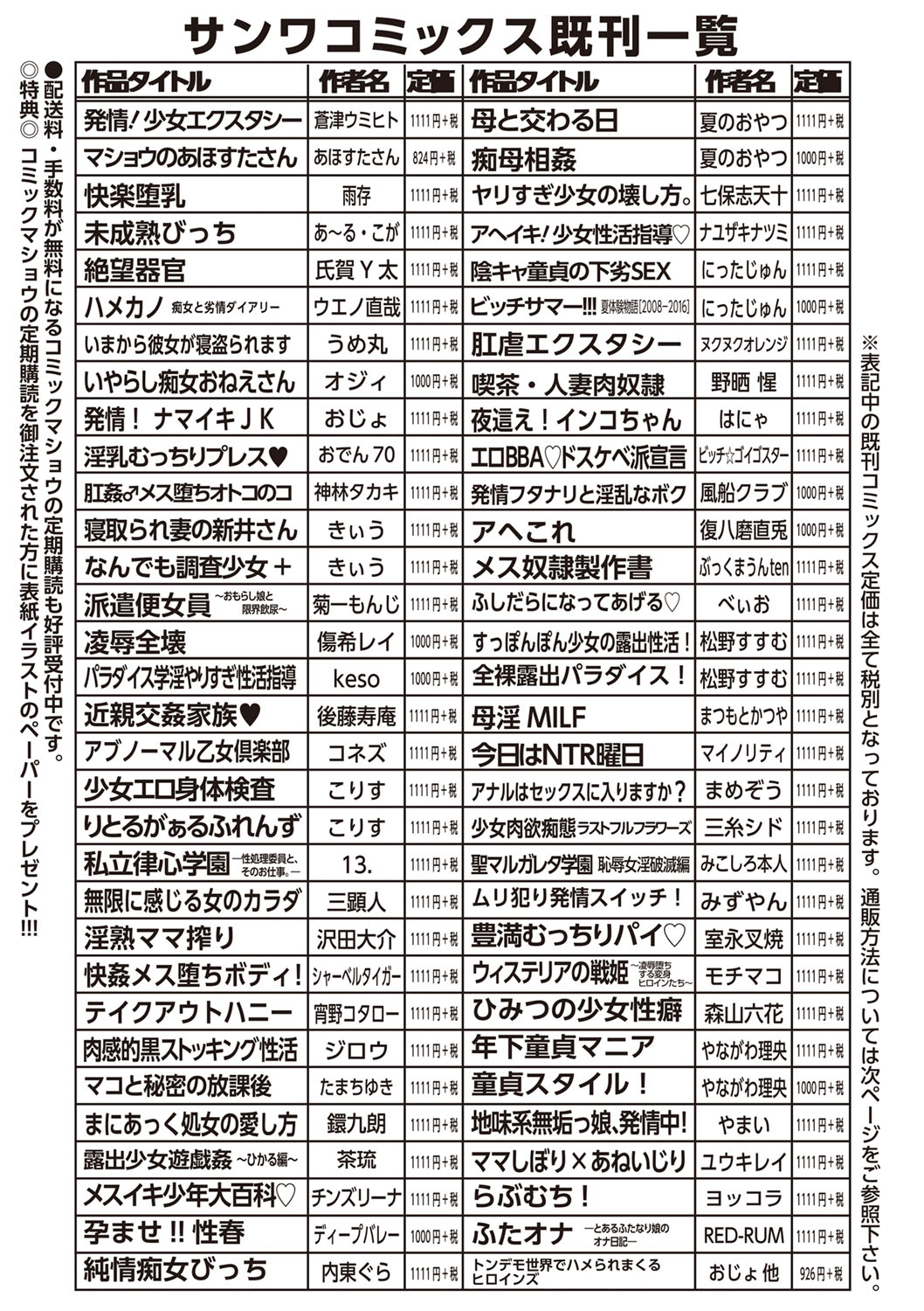 コミック・マショウ 2019年10月号 [DL版]