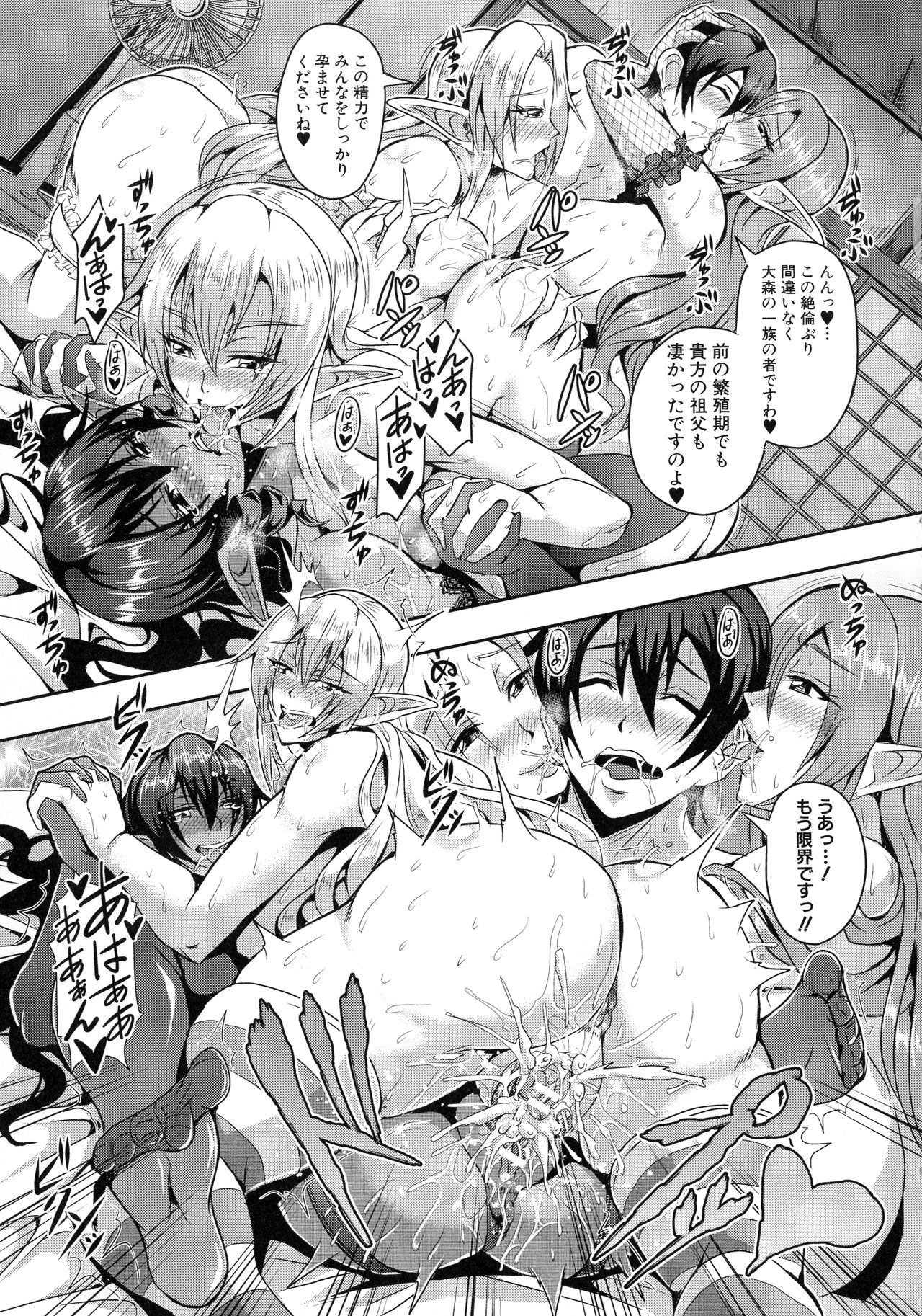 [三船誠二郎] エルフハーレム物語