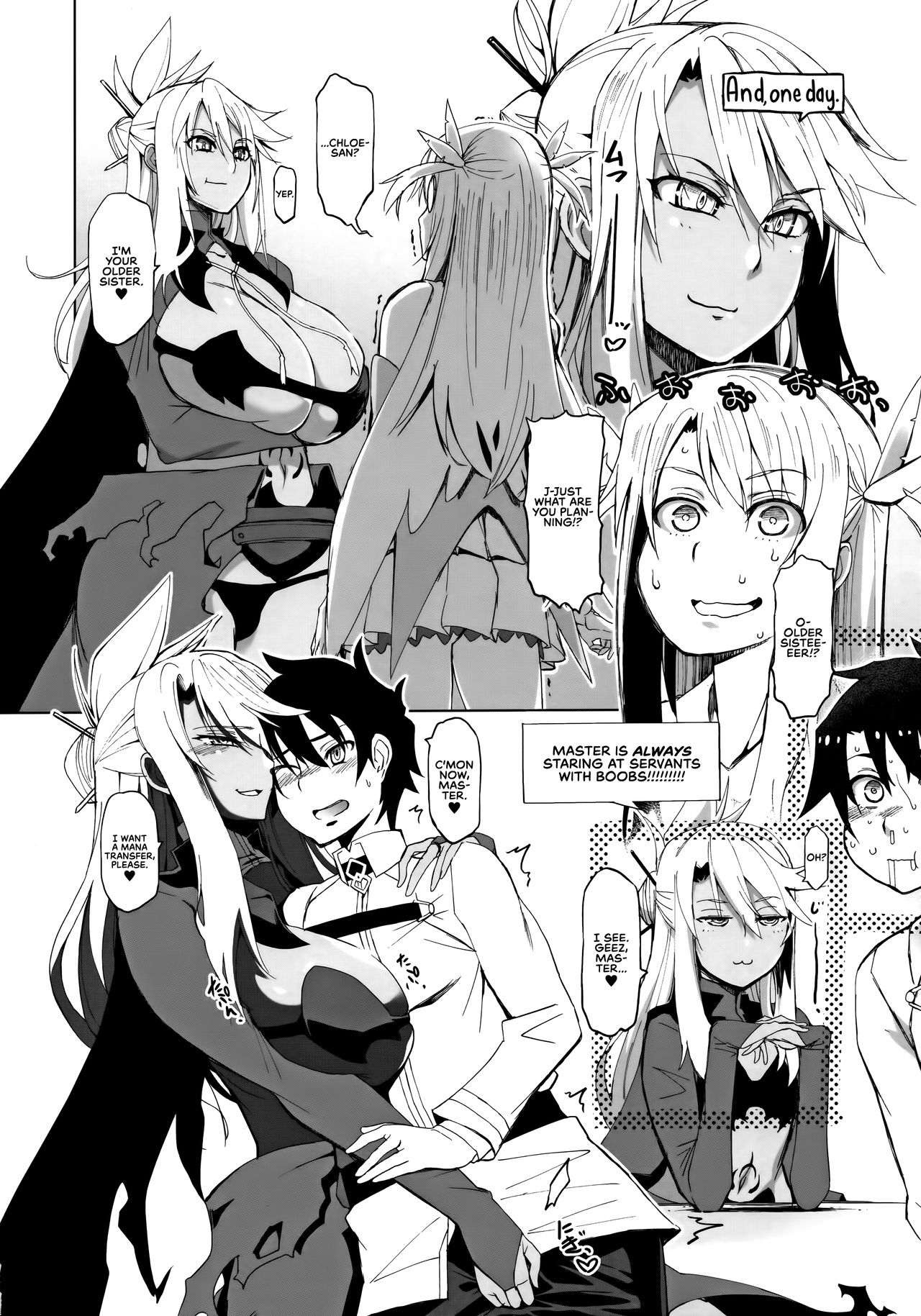 (COMIC1☆16) [HGH (HG茶川)] HGUC#18 Otona/CHLOE (Fate/Grand Order) [英訳]