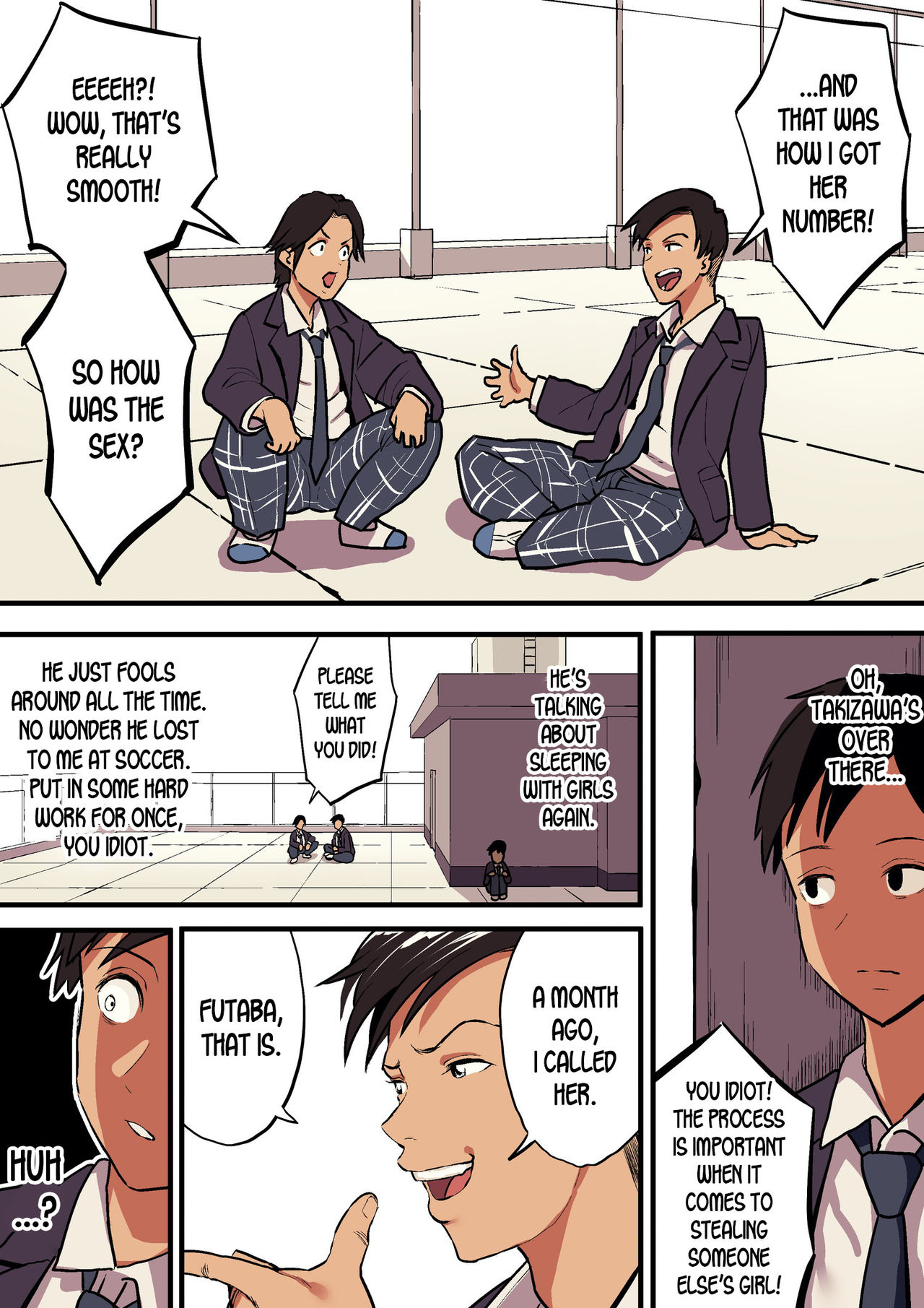 [スルメニウム (谷口大介)] 君の涙の理由を俺はまだ知らない。 [英訳]