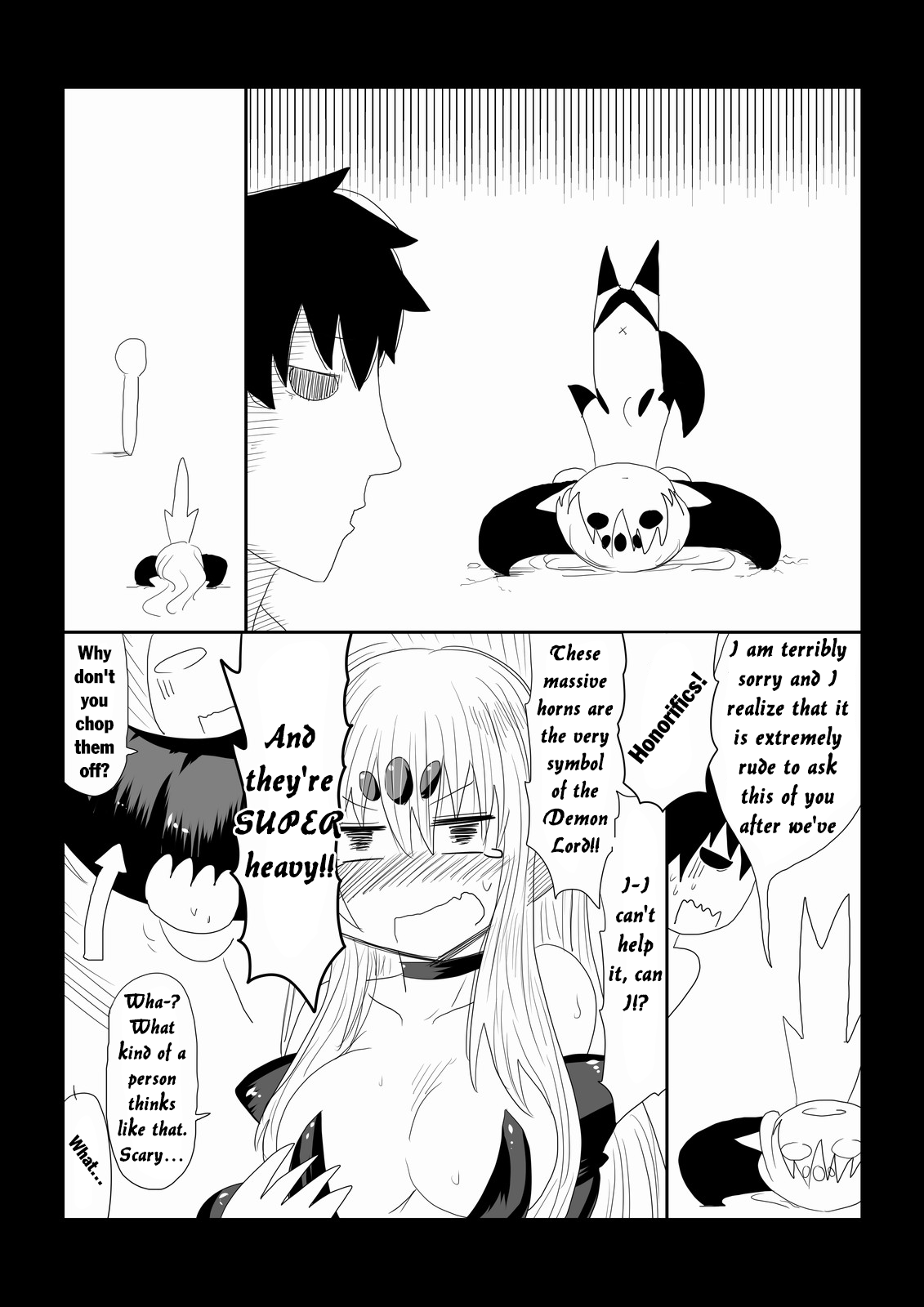 [Hroz] 魔王様は頭が重い。 [DL版] [英訳]