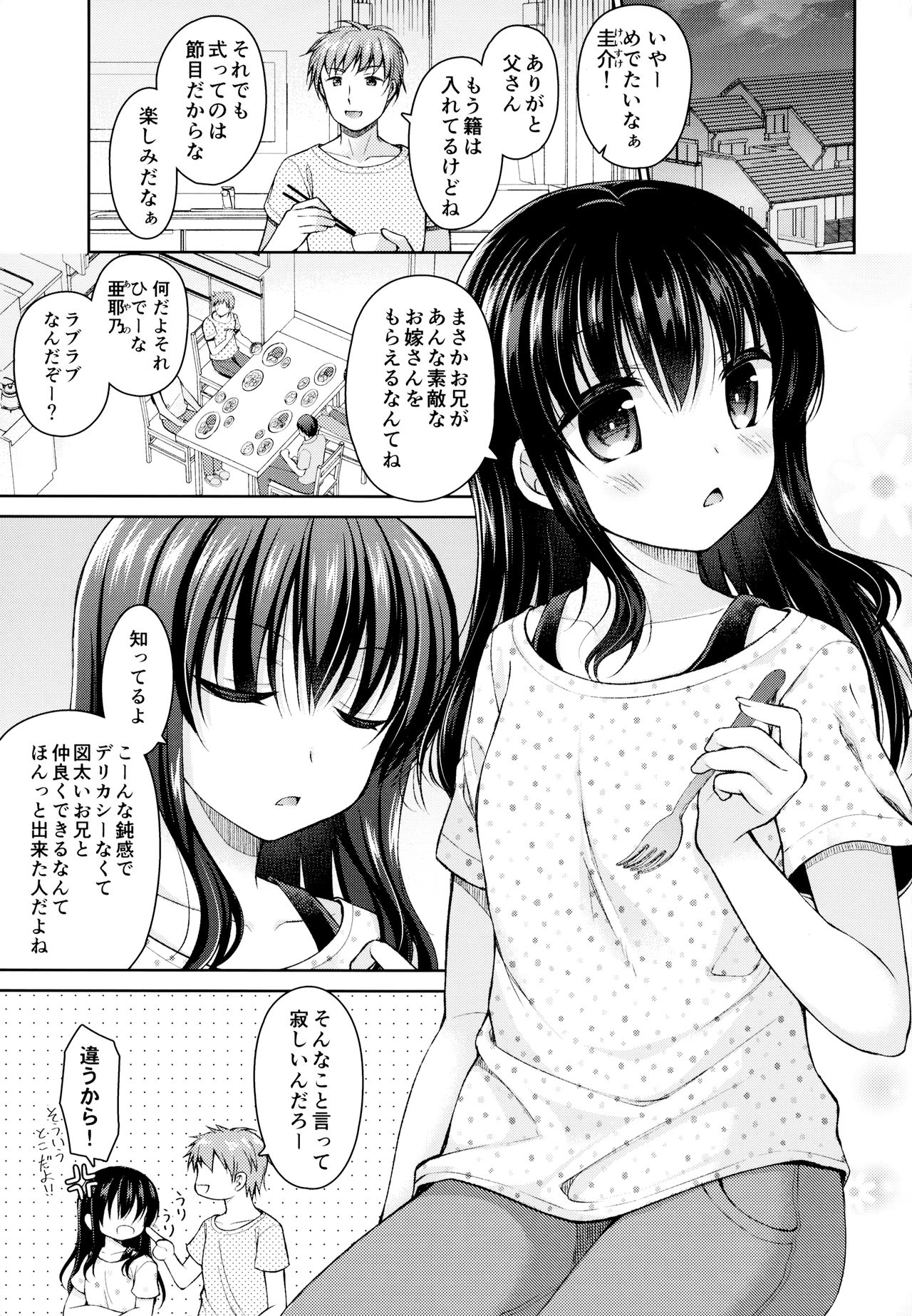 (C94) [飴屋。 (アメヤキリカ)] 明日、兄が結婚する。