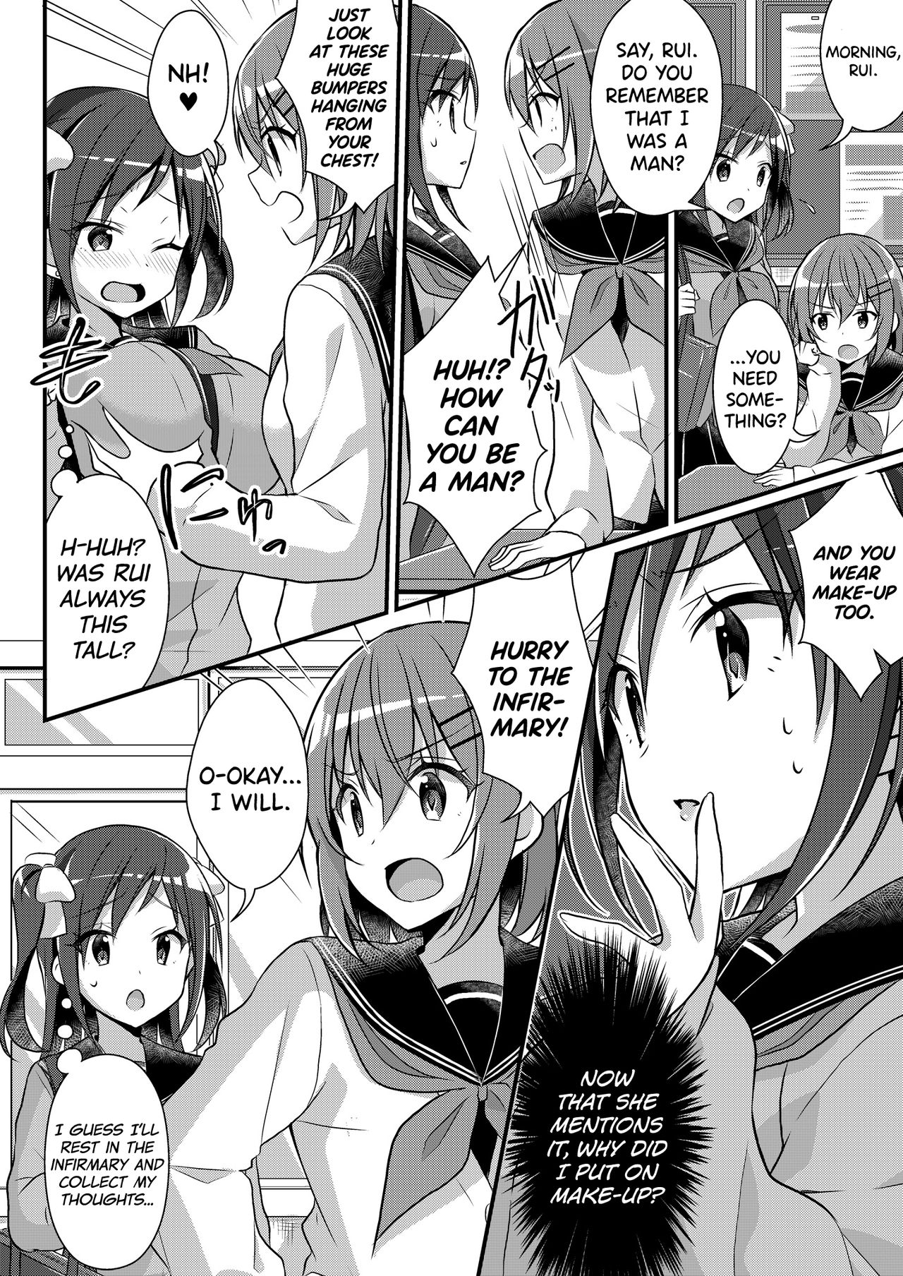 [TSFのF (nomu)] 野球部の元エース♂は性処理ペット♀ (TSFのFのほん 2020年2号) [英訳] [DL版]