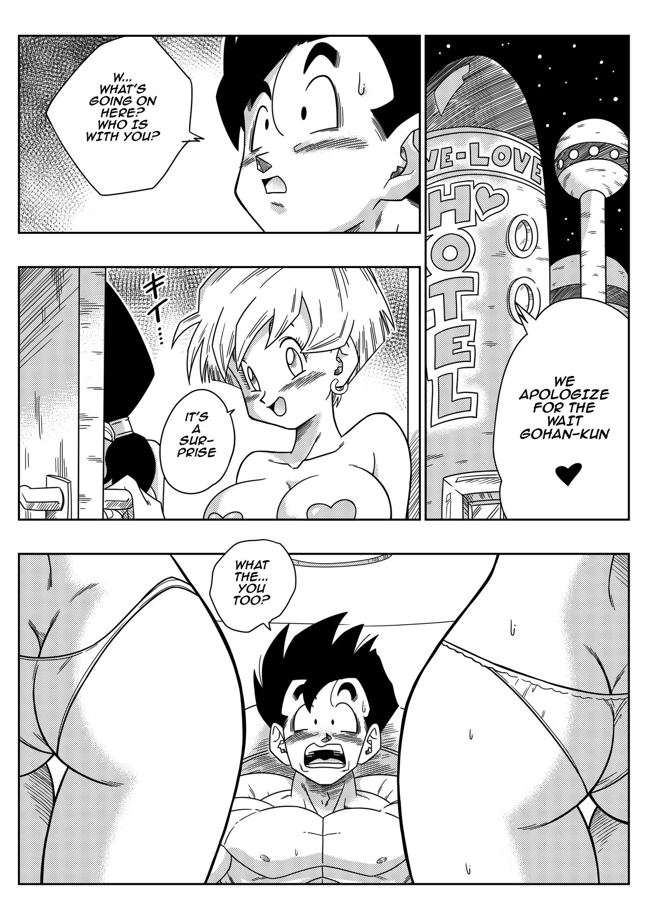 [山本同人] LOVE TRIANGLE Z PART 2 - たくさんエッチしちゃおう! (ドラゴンボールZ) [英語] [無修正]