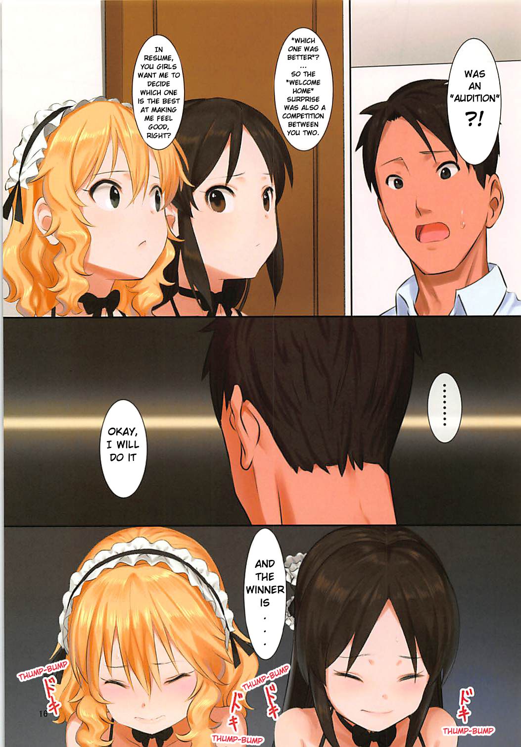 (C94) [ペッタン道場 (ペッタンP)] どっちかなんて選べない (アイドルマスター シンデレラガールズ) [英訳]