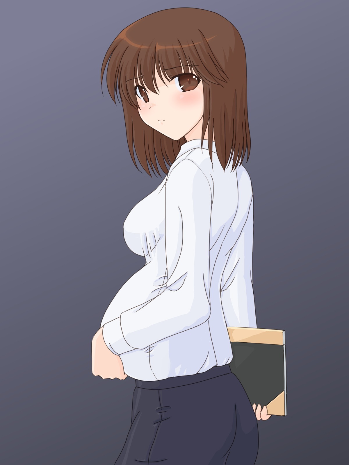 新人の先生にふでおろしをおねがいしてたた。