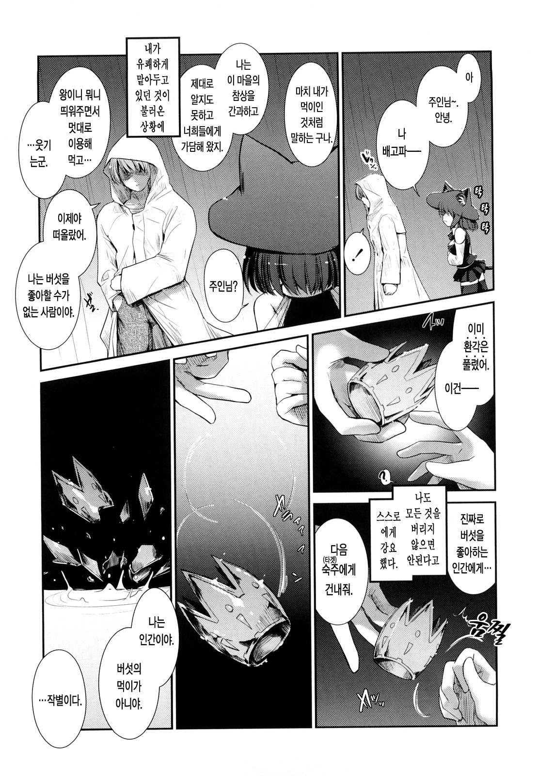 ねこきのと雨の町