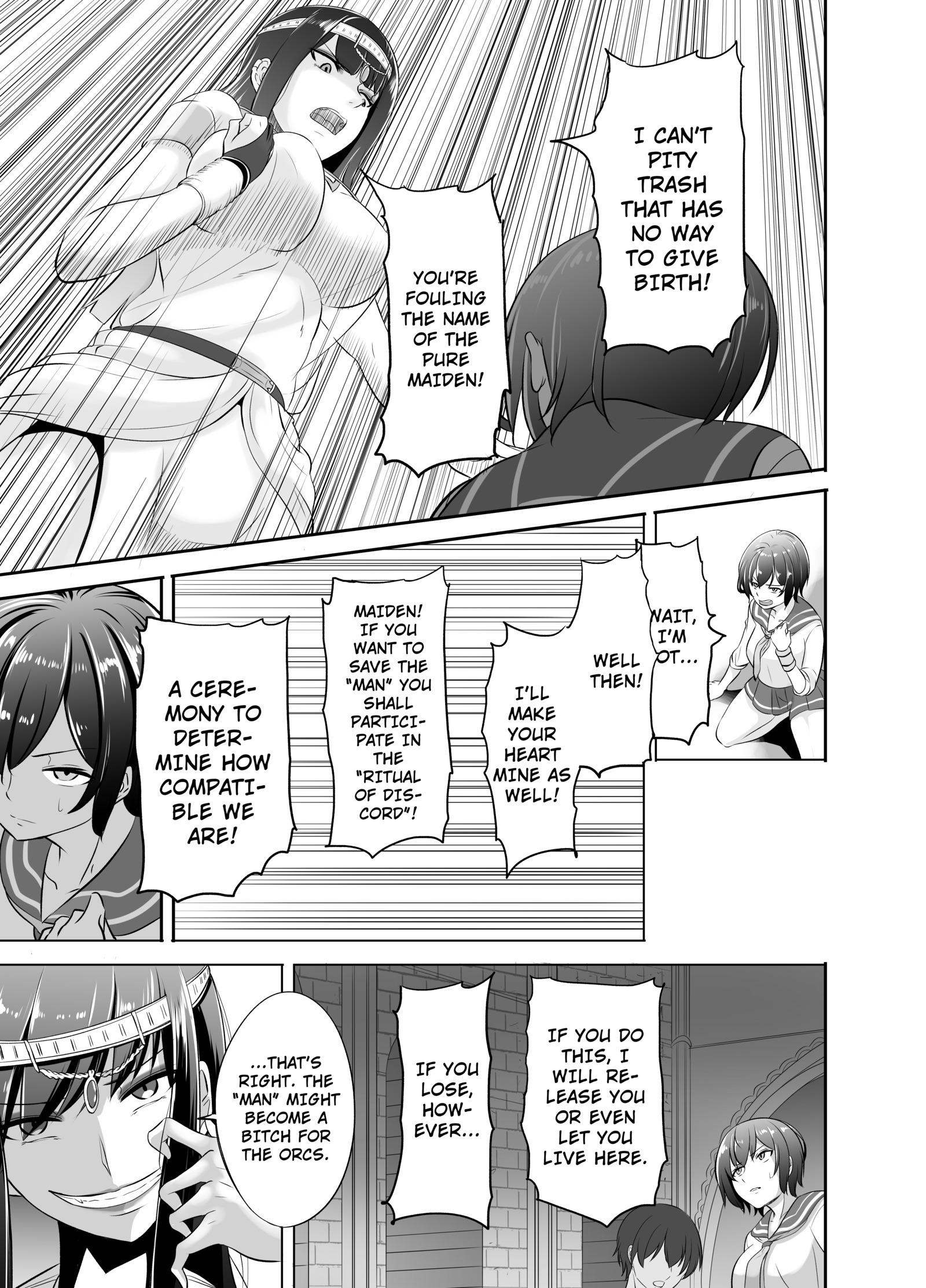 NTRふたなり異世界