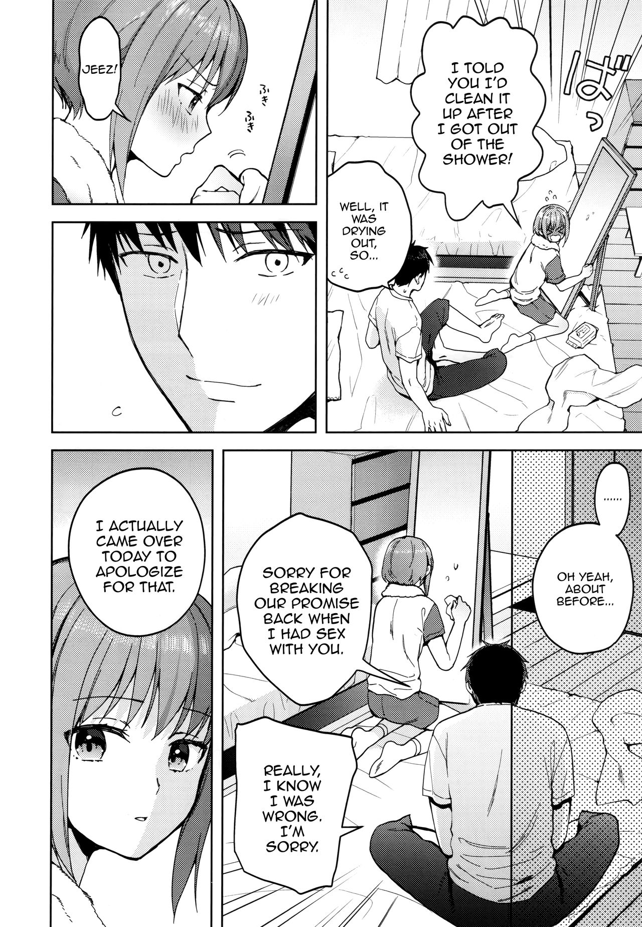 [candy paddle (ネムネム)] 彼女ごっこepi.2ーすれ違う二人とメイド服エッチー [英訳]