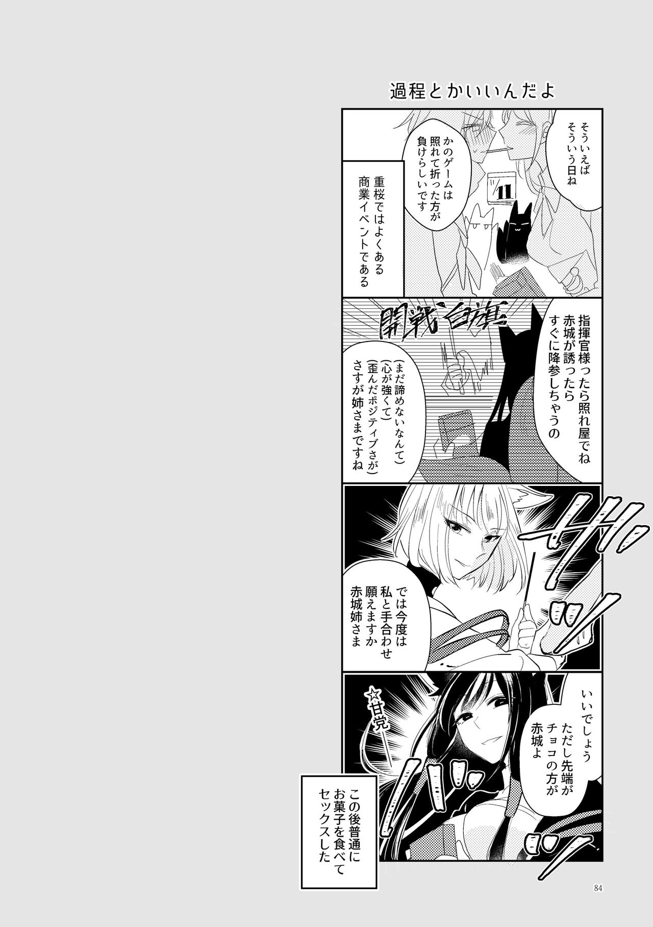 [百合畑牧場 (紺)] くうねるたべるのくりかえし (アズールレーン) [DL版]