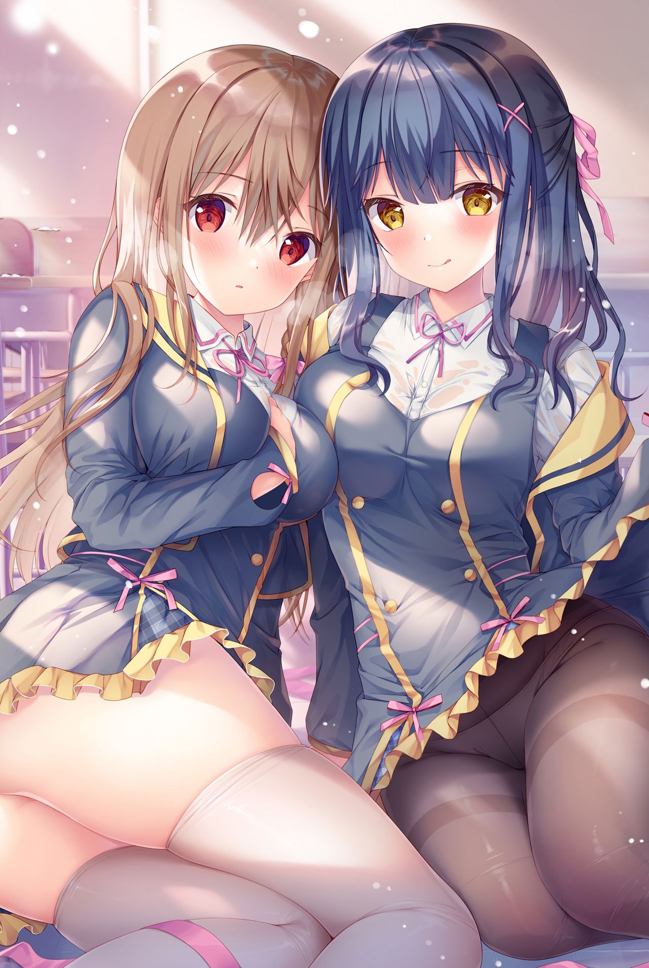 (AC2) [TwinBox (花花捲、草草饅)] TeacherTeacher総集編 描きおろし4P漫画 [無修正]