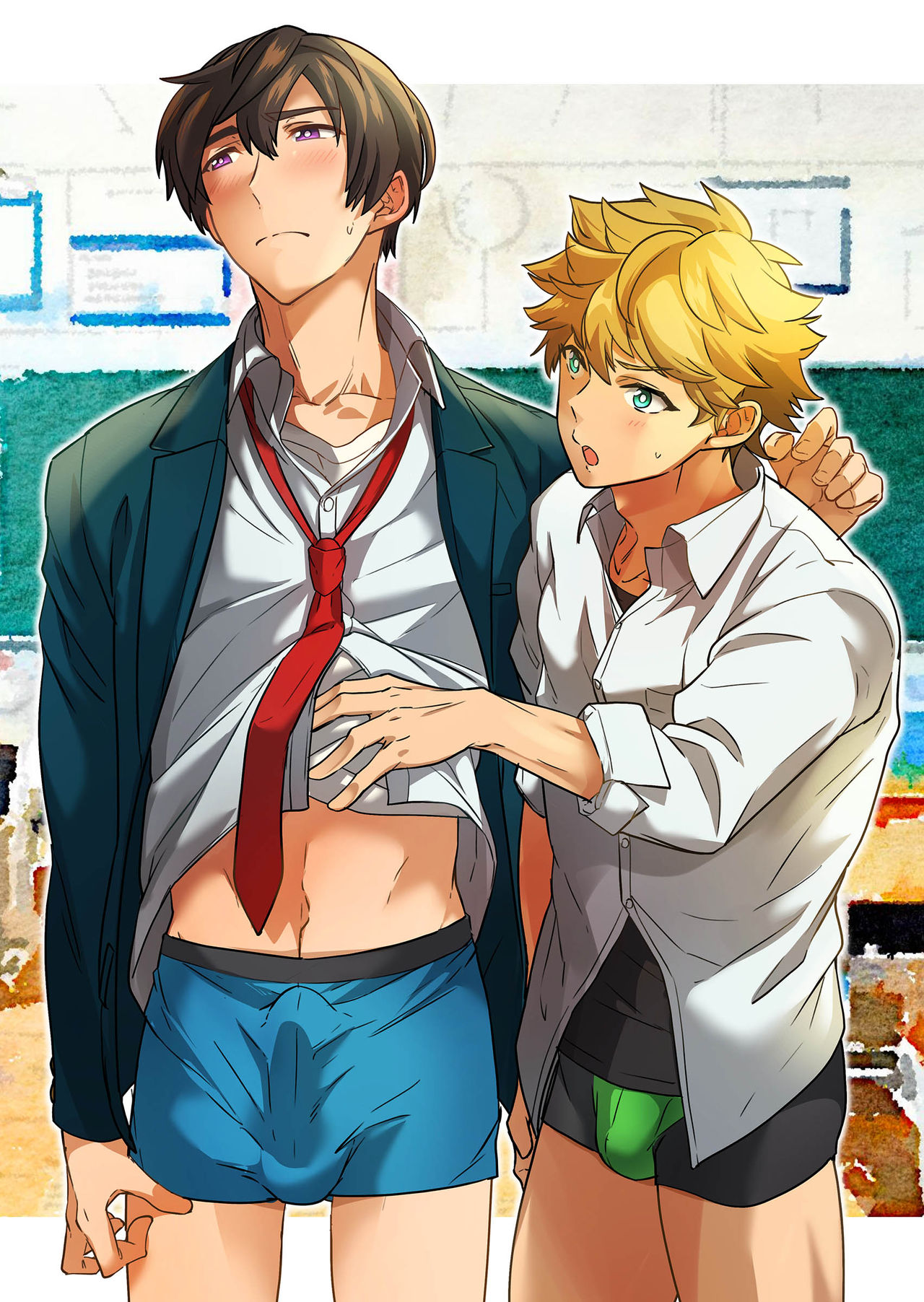 [エイチジジョウ (たかみや)] きりつ、きをつけ、れい! [中国翻訳] [DL版]