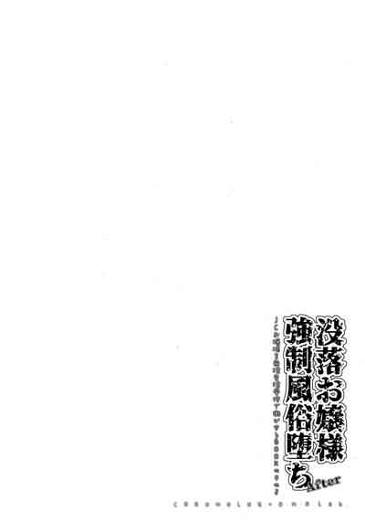 (コミティア131) [D・N・A.Lab.CHRONOLOG (ミヤスリサ、桜沢いづみ)] 没落お嬢様強制風俗堕ちアフター