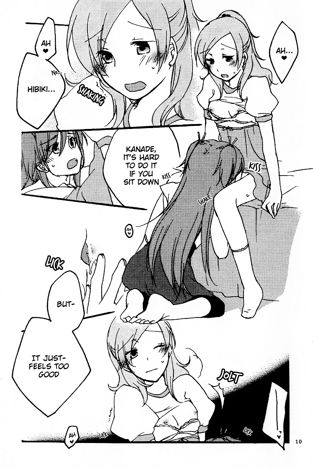 (C80) [にらたま (せきはら海奈、珍步)] たまには いいよね (スイートプリキュア) [英訳]