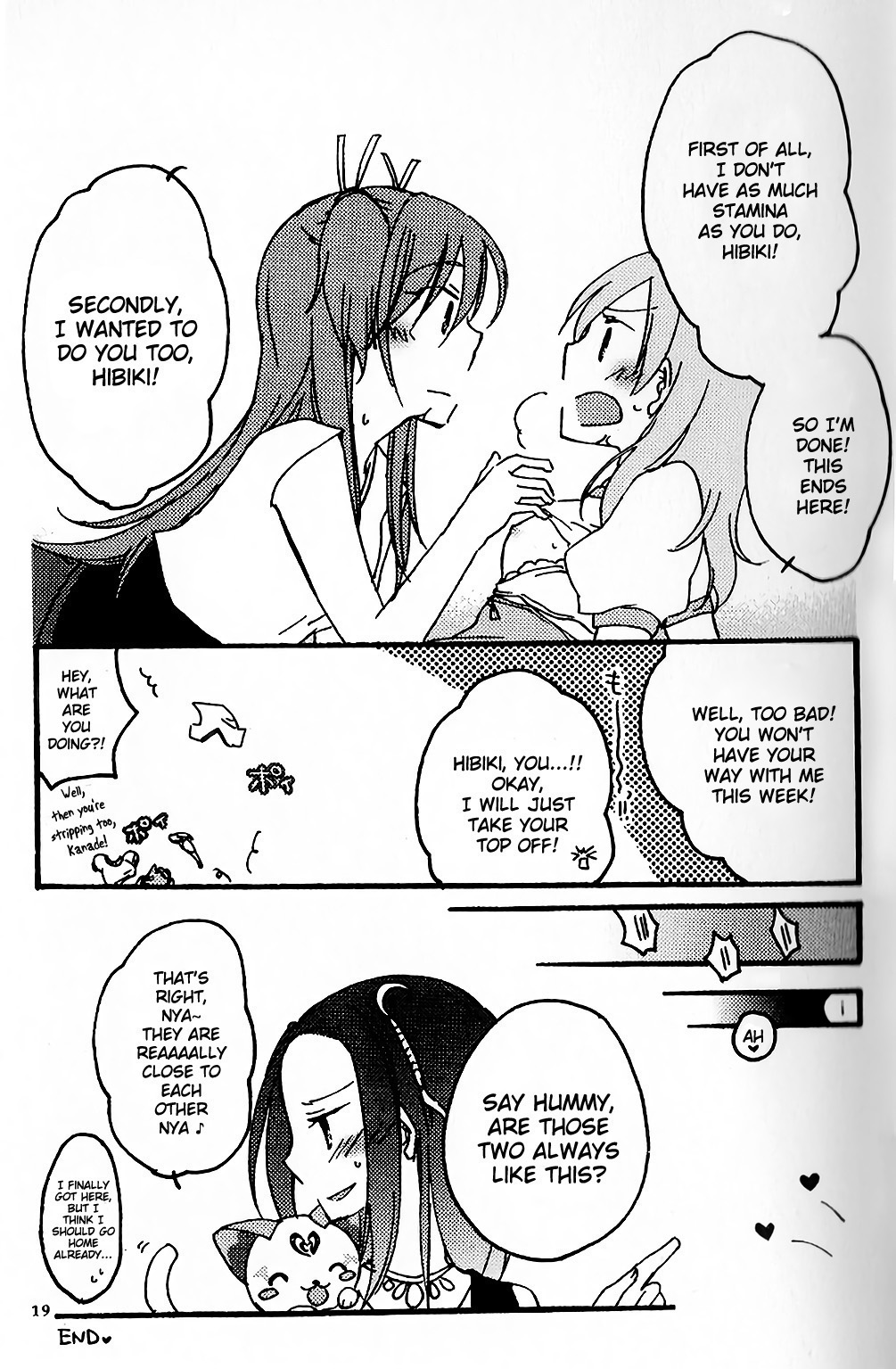 (C80) [にらたま (せきはら海奈、珍步)] たまには いいよね (スイートプリキュア) [英訳]