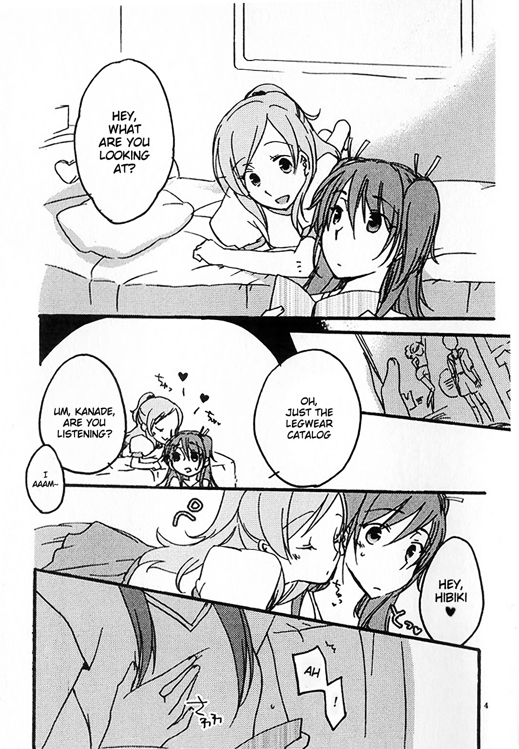 (C80) [にらたま (せきはら海奈、珍步)] たまには いいよね (スイートプリキュア) [英訳]