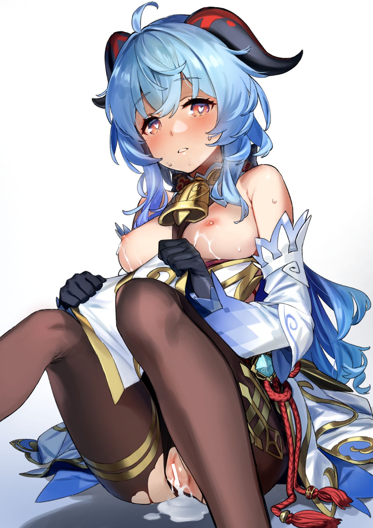 [92M] 甘雨ちゃんに甘えるおマンガ (原神) [英訳]