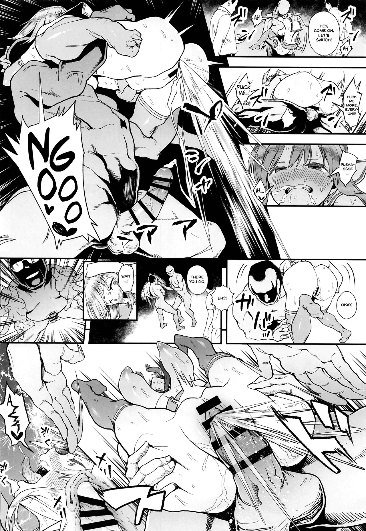 [からあげ市場 (あぶり)] 気分転姦 (ガールズ&パンツァー) [英訳]