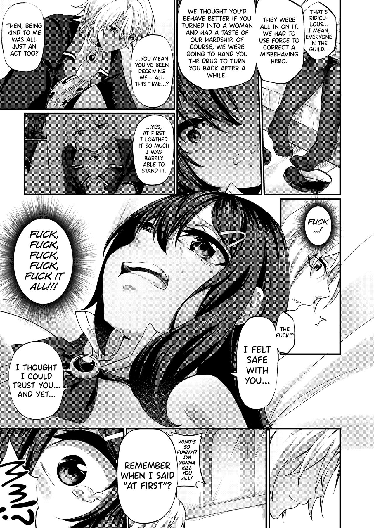 [すらいむのかんむり (かんむり)] 乱暴勇者が冒険者ギルドの受付嬢になって幸せになる話 [英訳] [DL版]