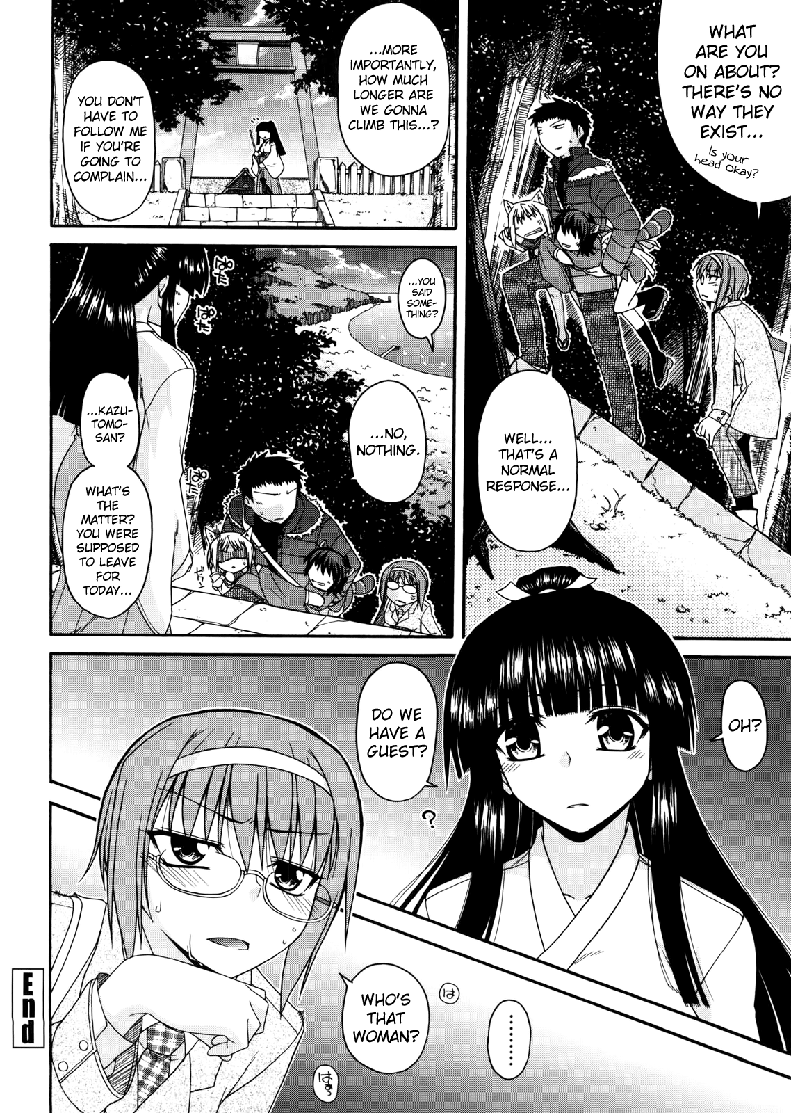 [宮社惣恭] ちちみこ! 淫乱処女草子 第5-9話 [英訳]