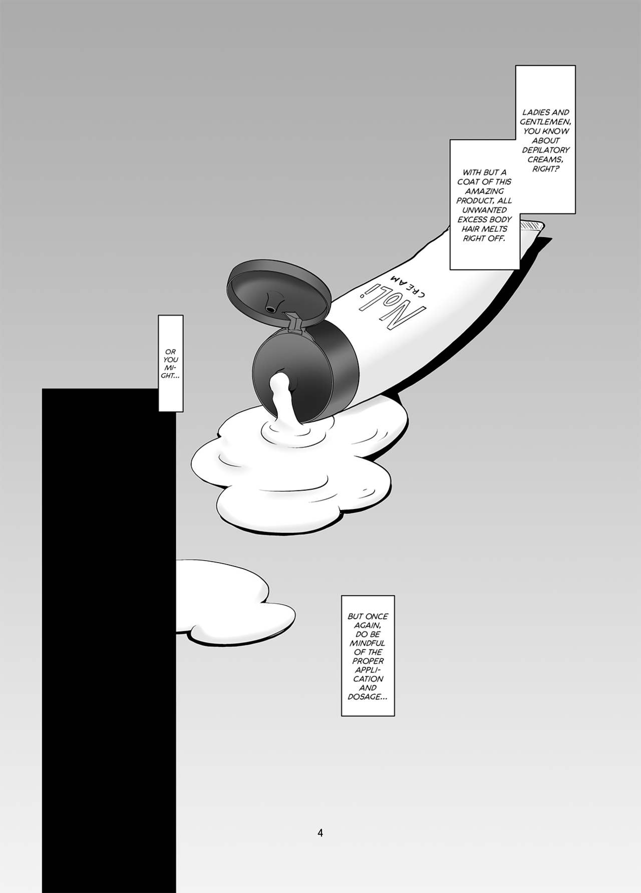 [T.4.P (猫玄)] 取り扱い注意!!魔法の脱毛クリーム。2 [英訳] [DL版]