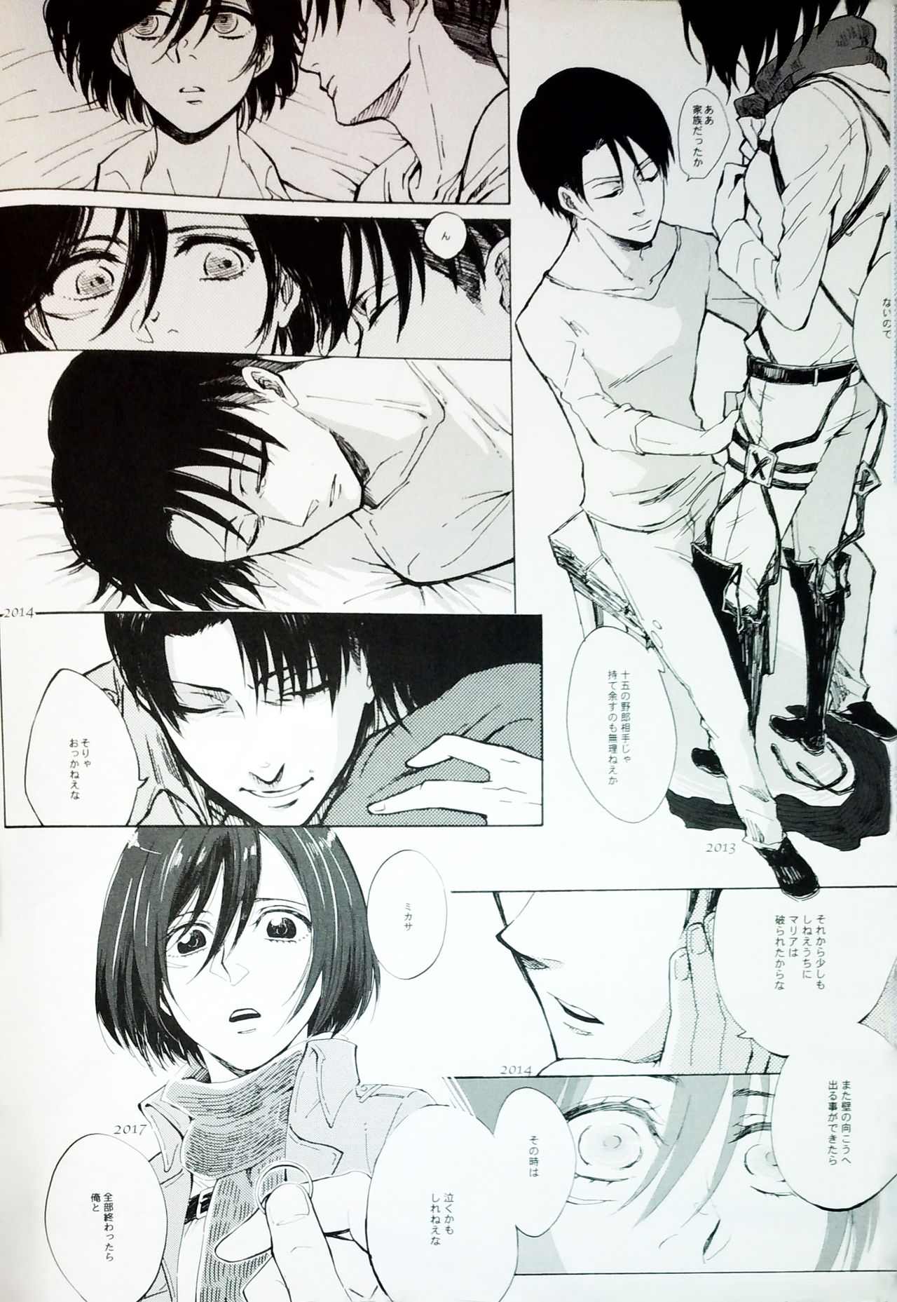 (第25回壁外調査博) [QuintalLagosta (エビグラ)] in the ark. (進撃の巨人)