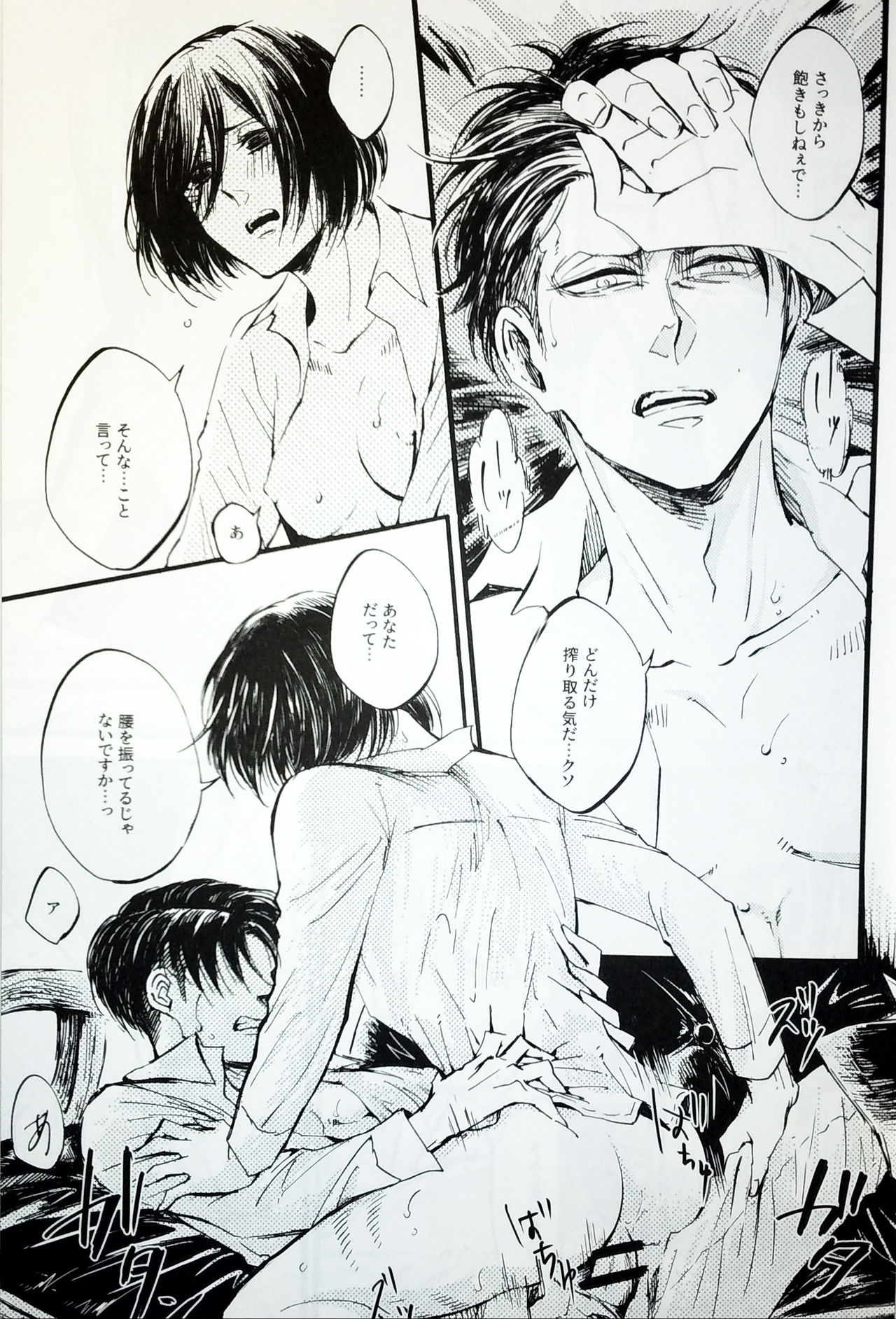 (第25回壁外調査博) [QuintalLagosta (エビグラ)] in the ark. (進撃の巨人)