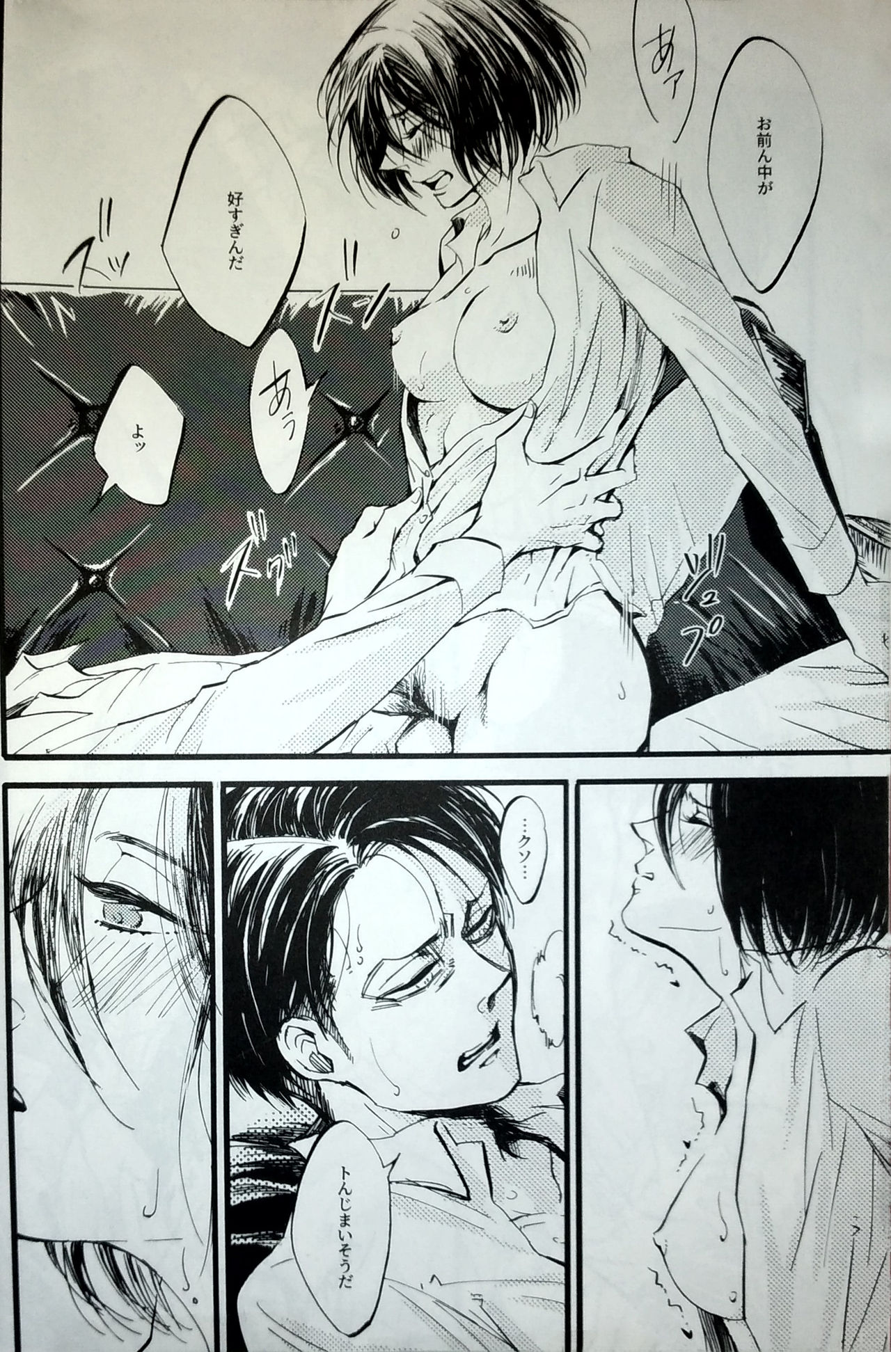 (第25回壁外調査博) [QuintalLagosta (エビグラ)] in the ark. (進撃の巨人)