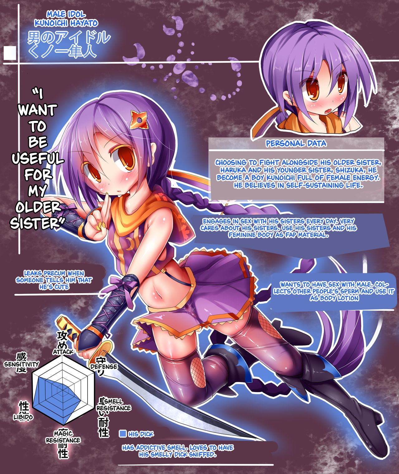 [魔窟亭 (長井未弥)] 淫魔転生隼人 [英訳] [DL版]