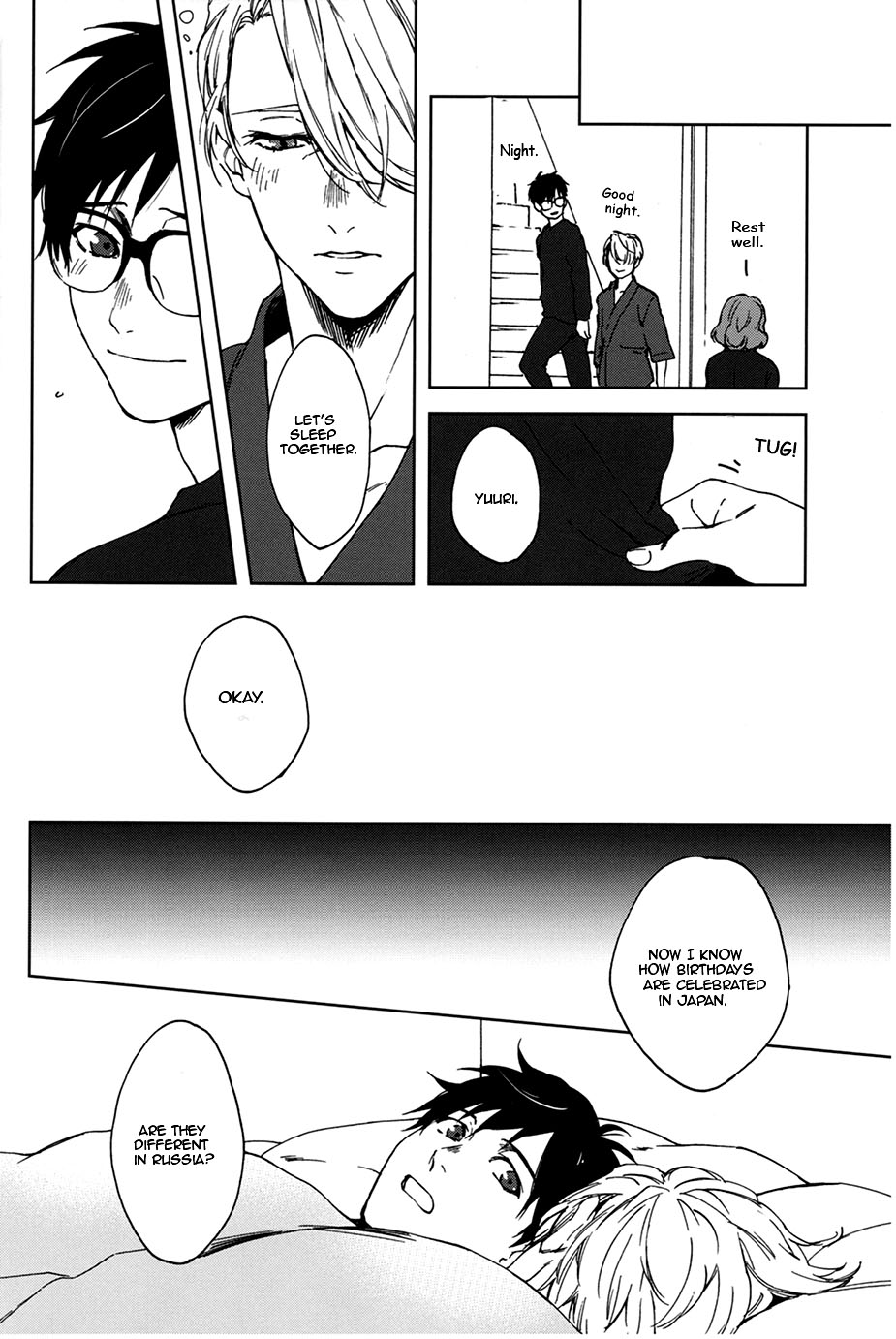 (C91) [OJmomo (yoshi)] Seascape (ユーリ!!! on ICE) [英訳]